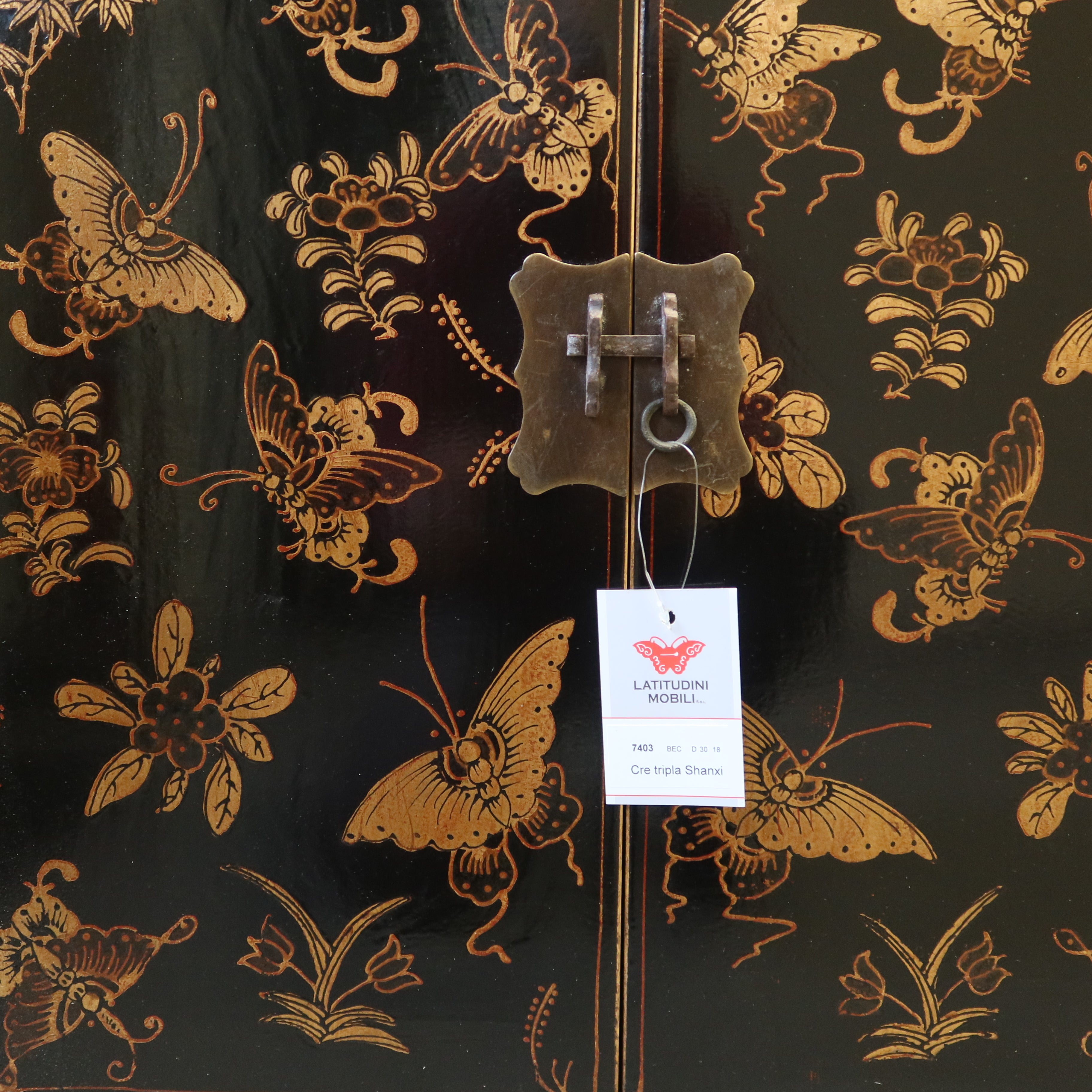 CREDENZA CINESE DI SHANXI TRIPLO VANO