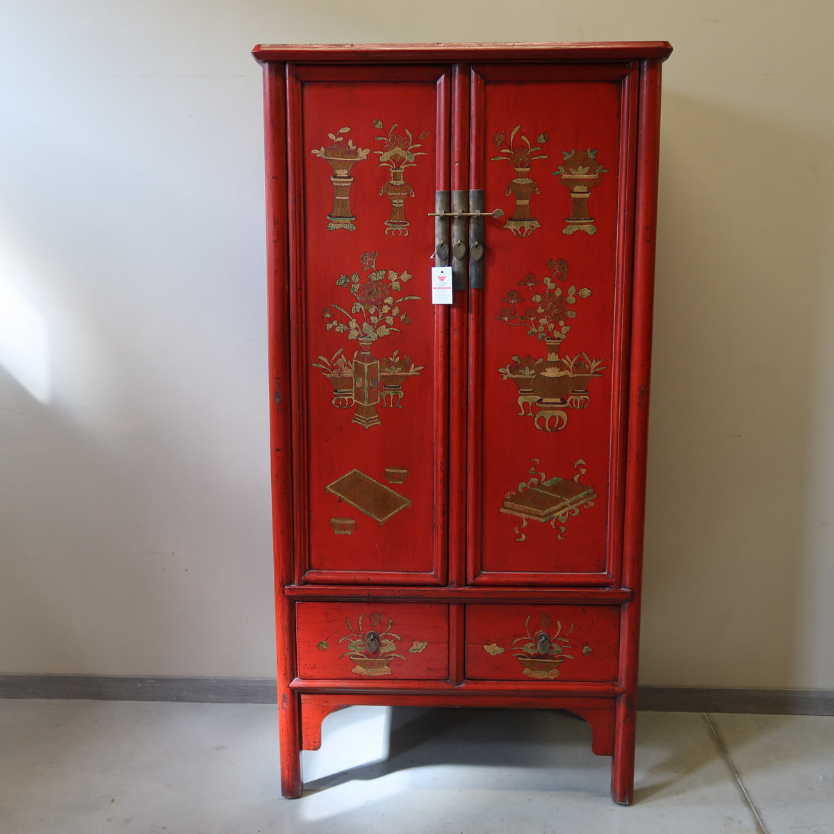 ARMADIO CINESE DECORATO DELLO SHANXI
