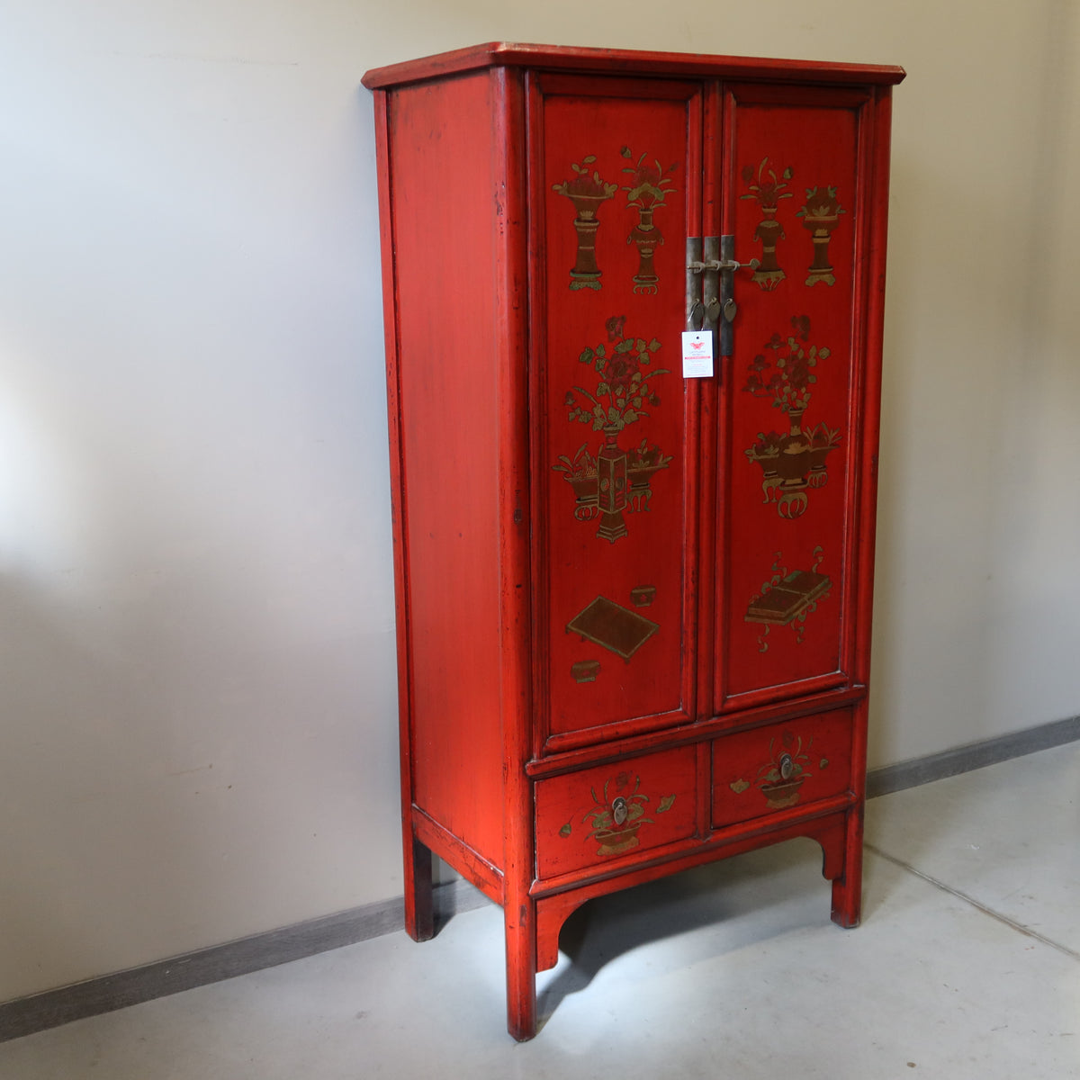 ARMADIO CINESE DECORATO DELLO SHANXI