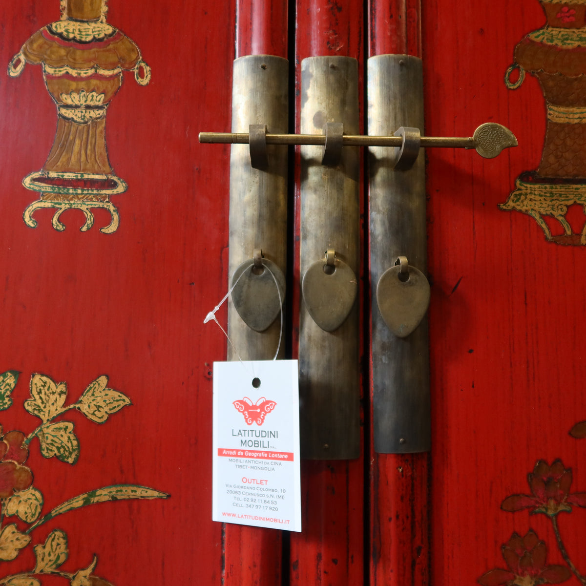 ARMADIO CINESE DECORATO DELLO SHANXI