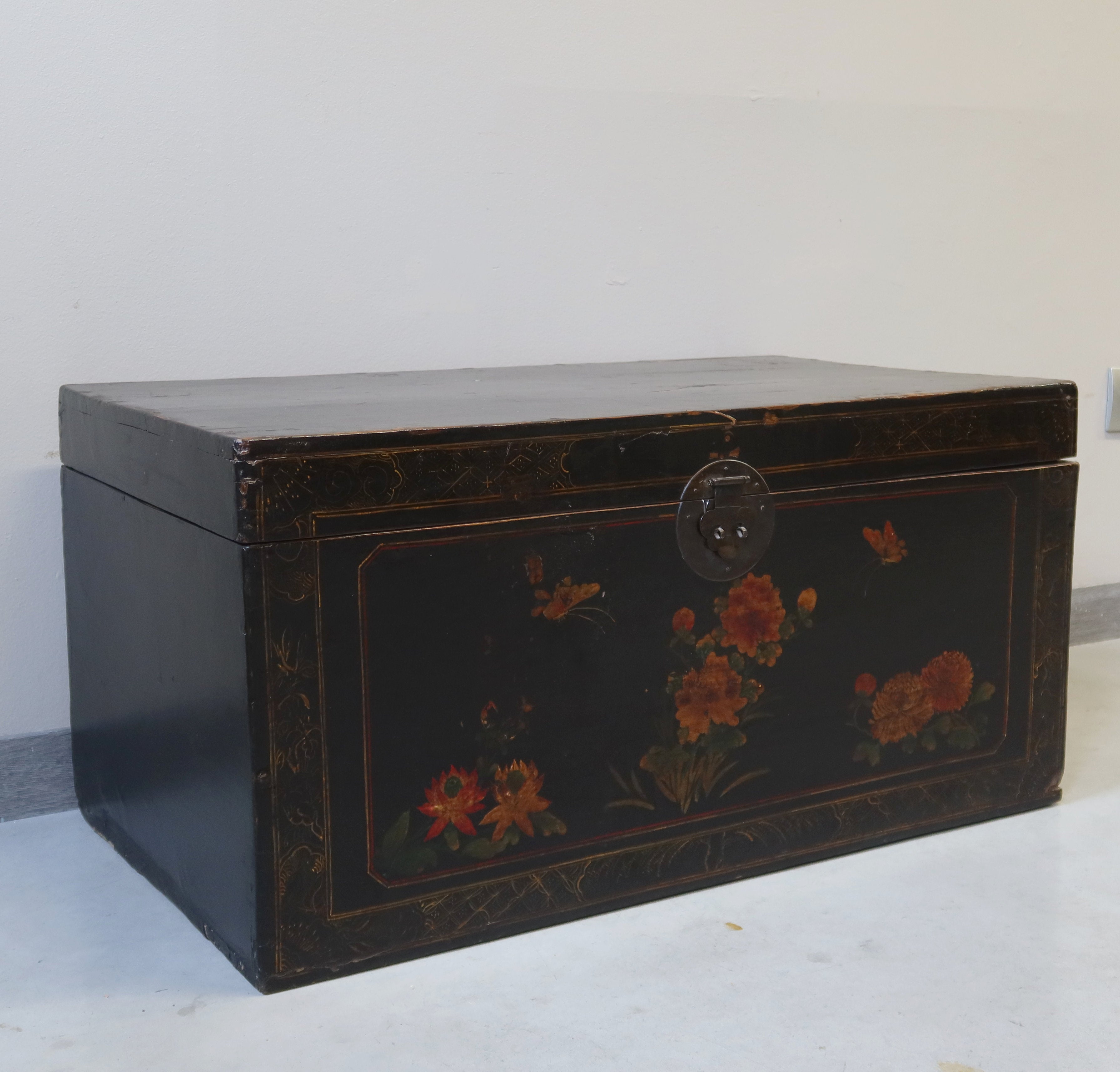 BAULE CINESE GANZU DECORATO