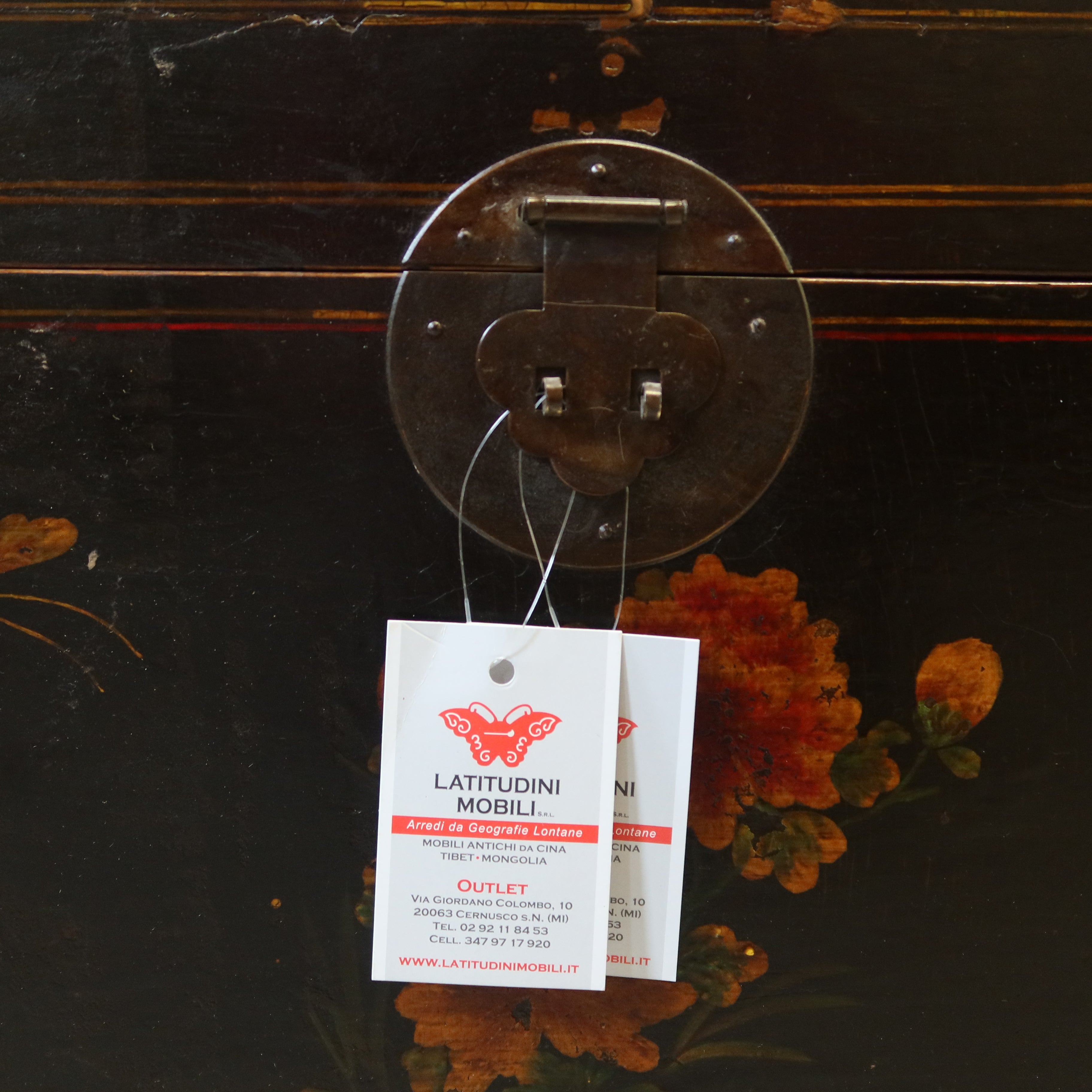 BAULE CINESE GANZU DECORATO