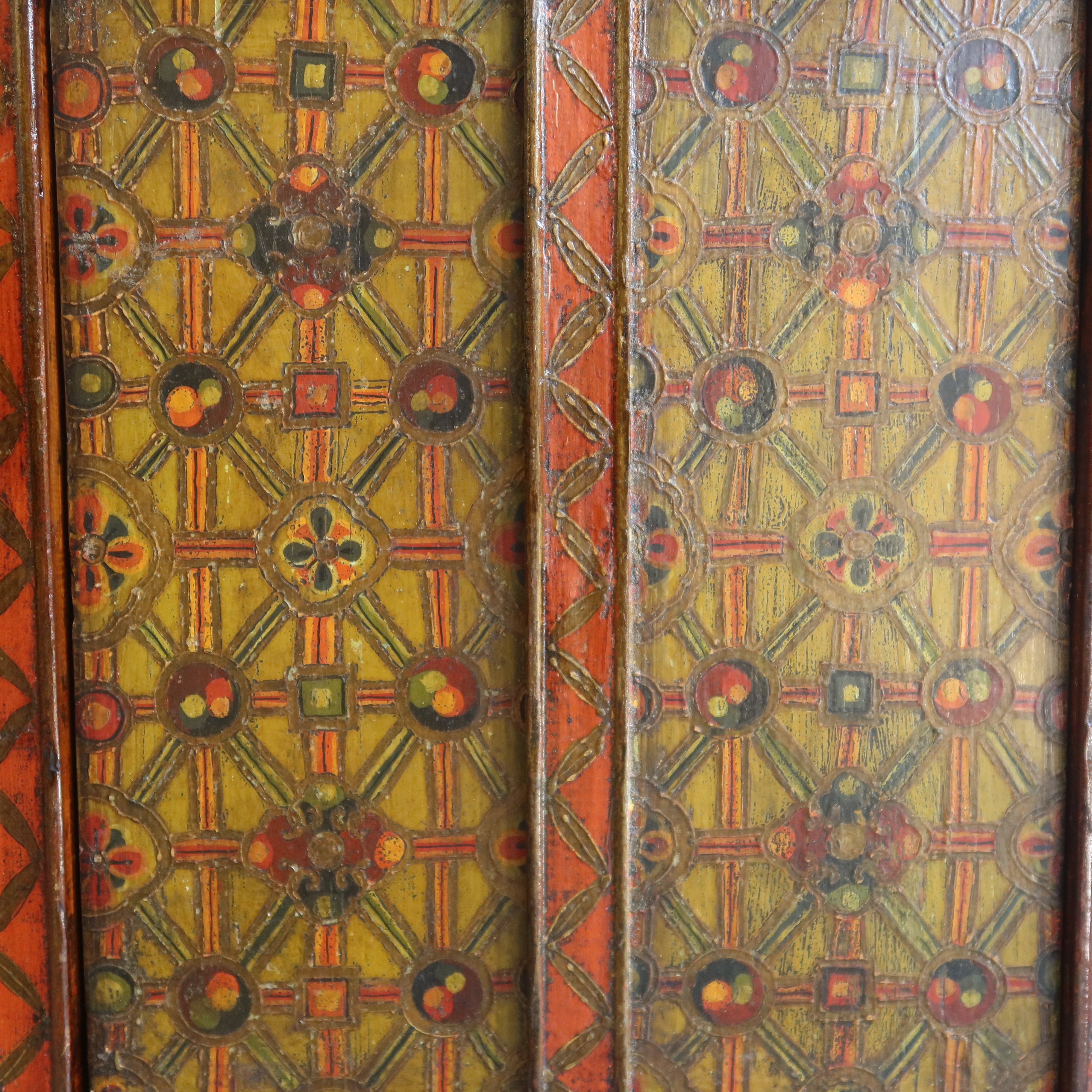 CREDENZINO TIBET DECORATO