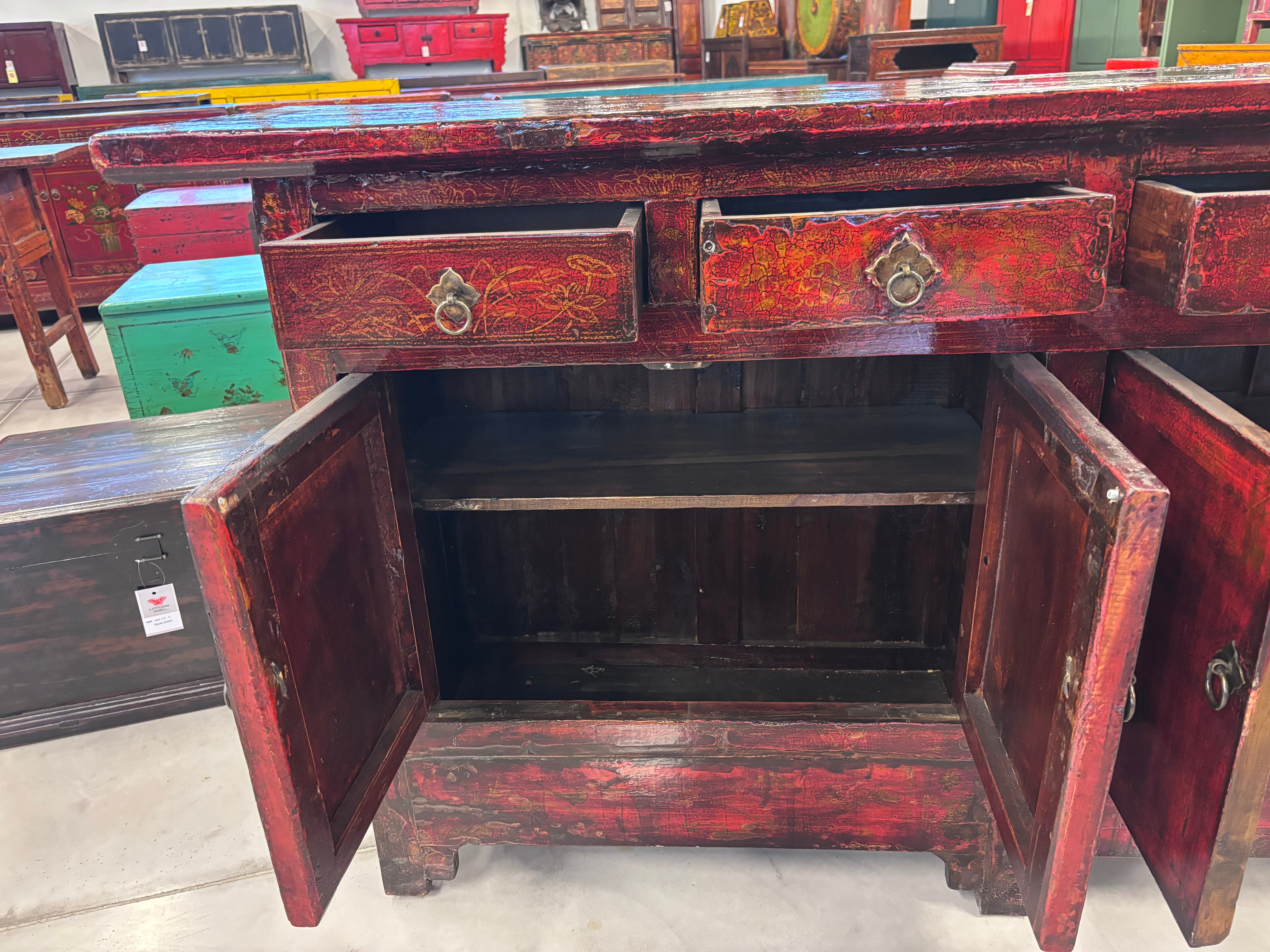 BUFFET CINESE IN LACCA TOP AGGETTANTE