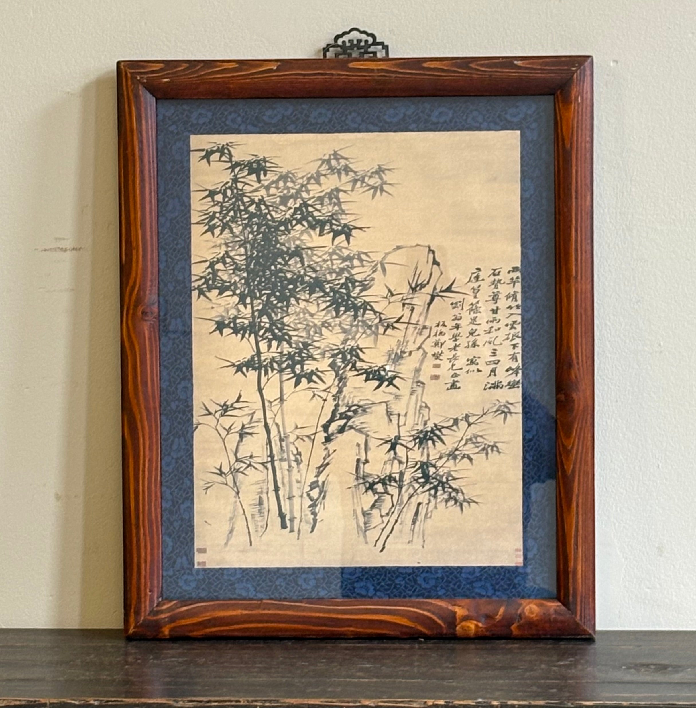 STAMPA CINESE CON CORNICE