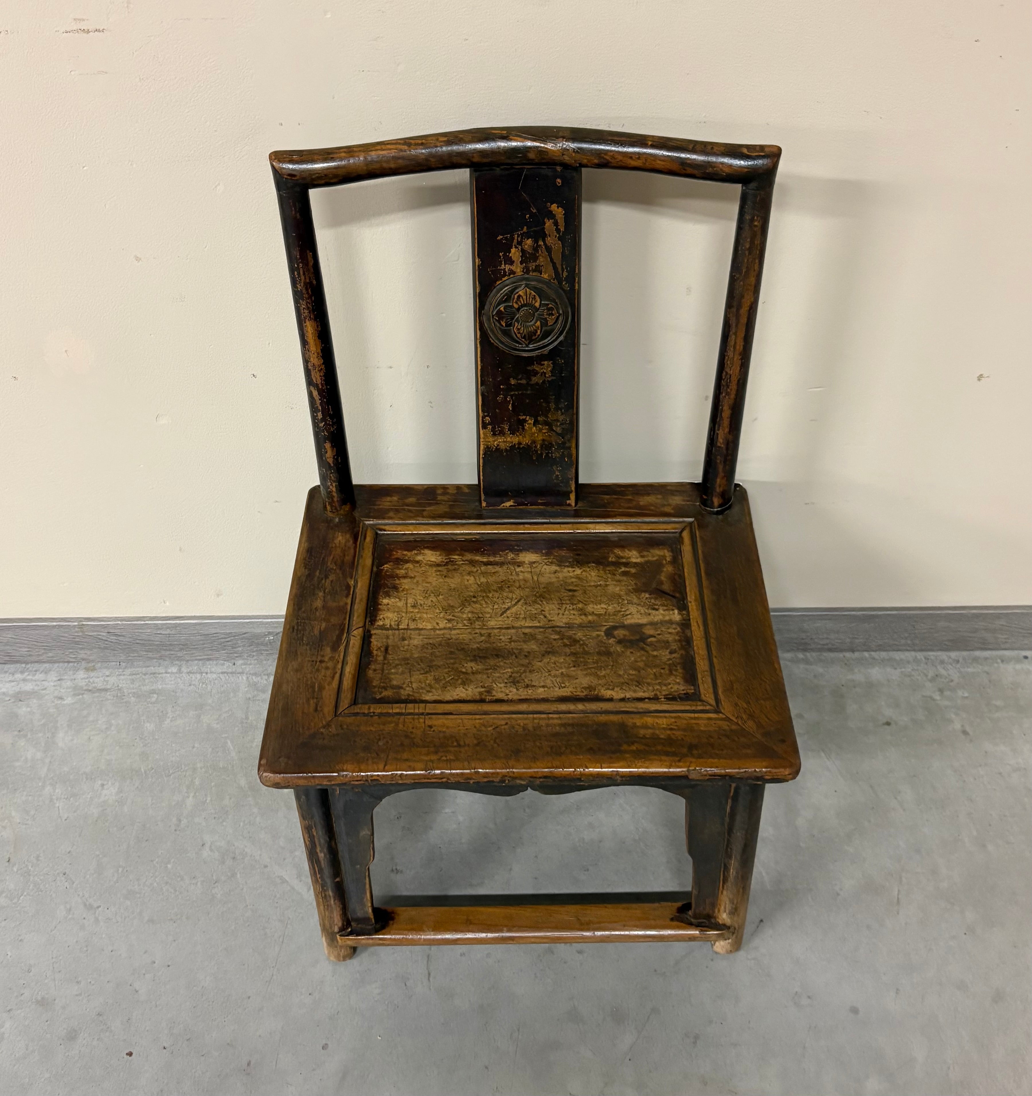 BASSA SEDIA CINESE SENZA BRACCIOLI