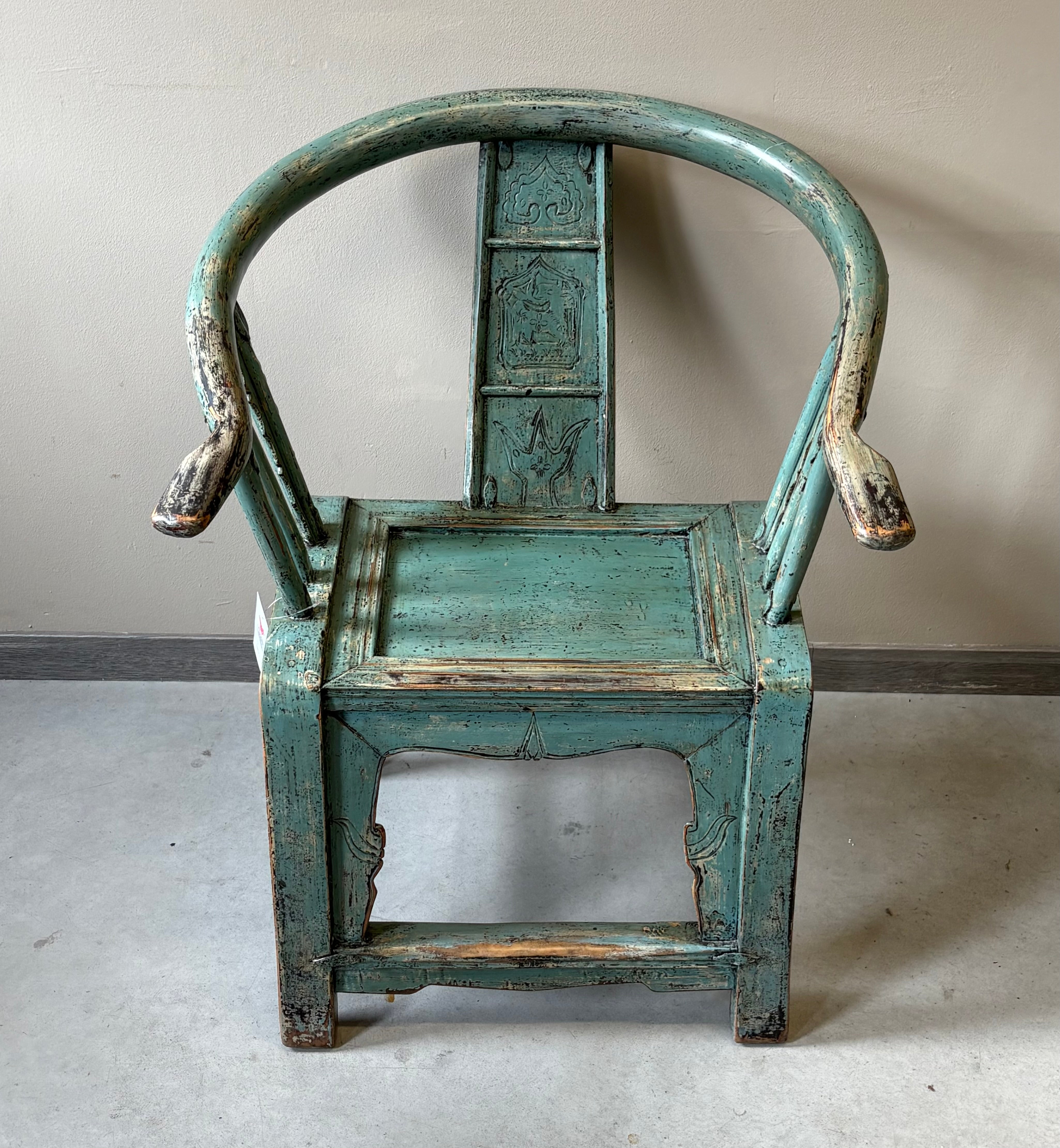 SEDIA CINESE A POZZETTO IN LACCA