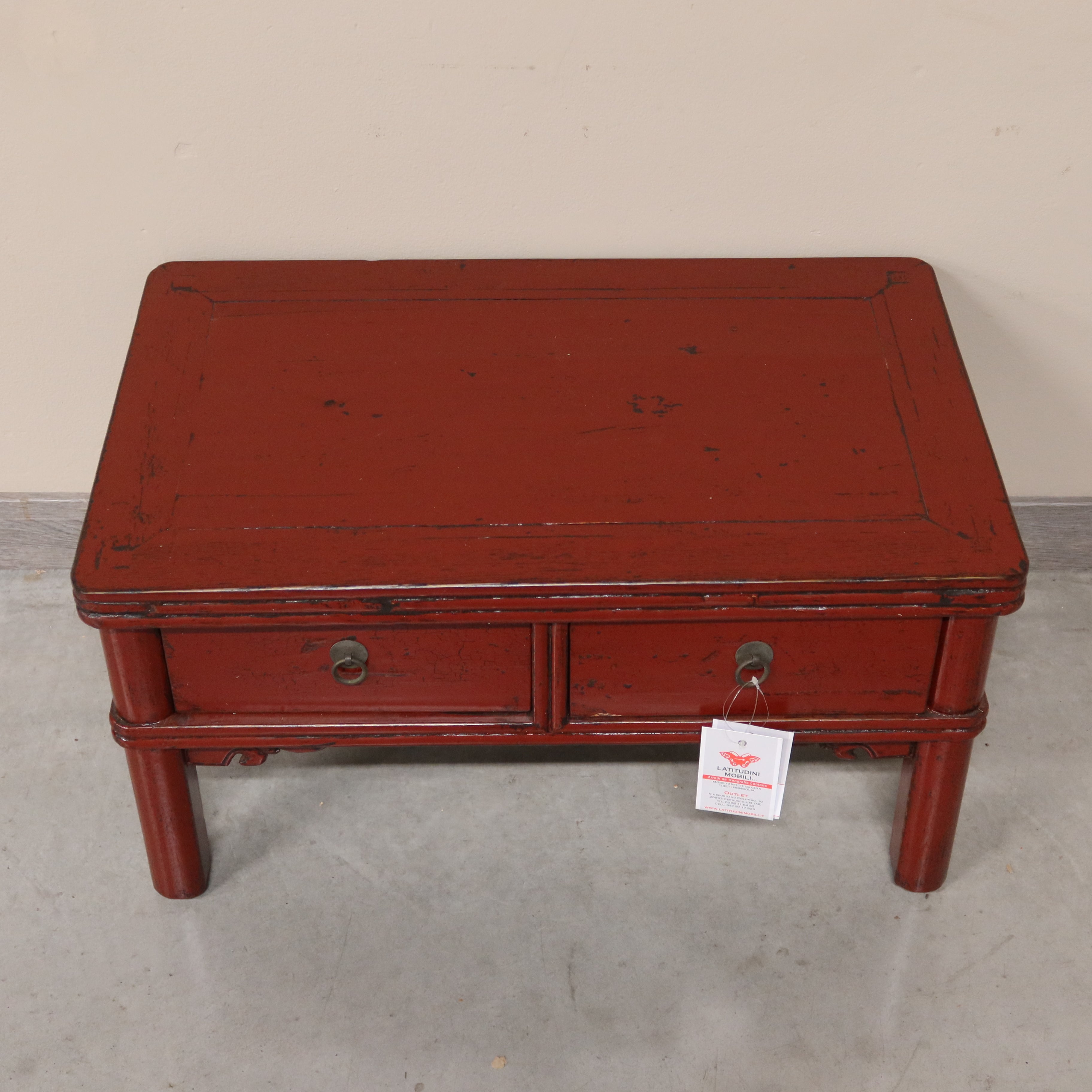 TAVOLINO LACCA BORDEAUX 2C