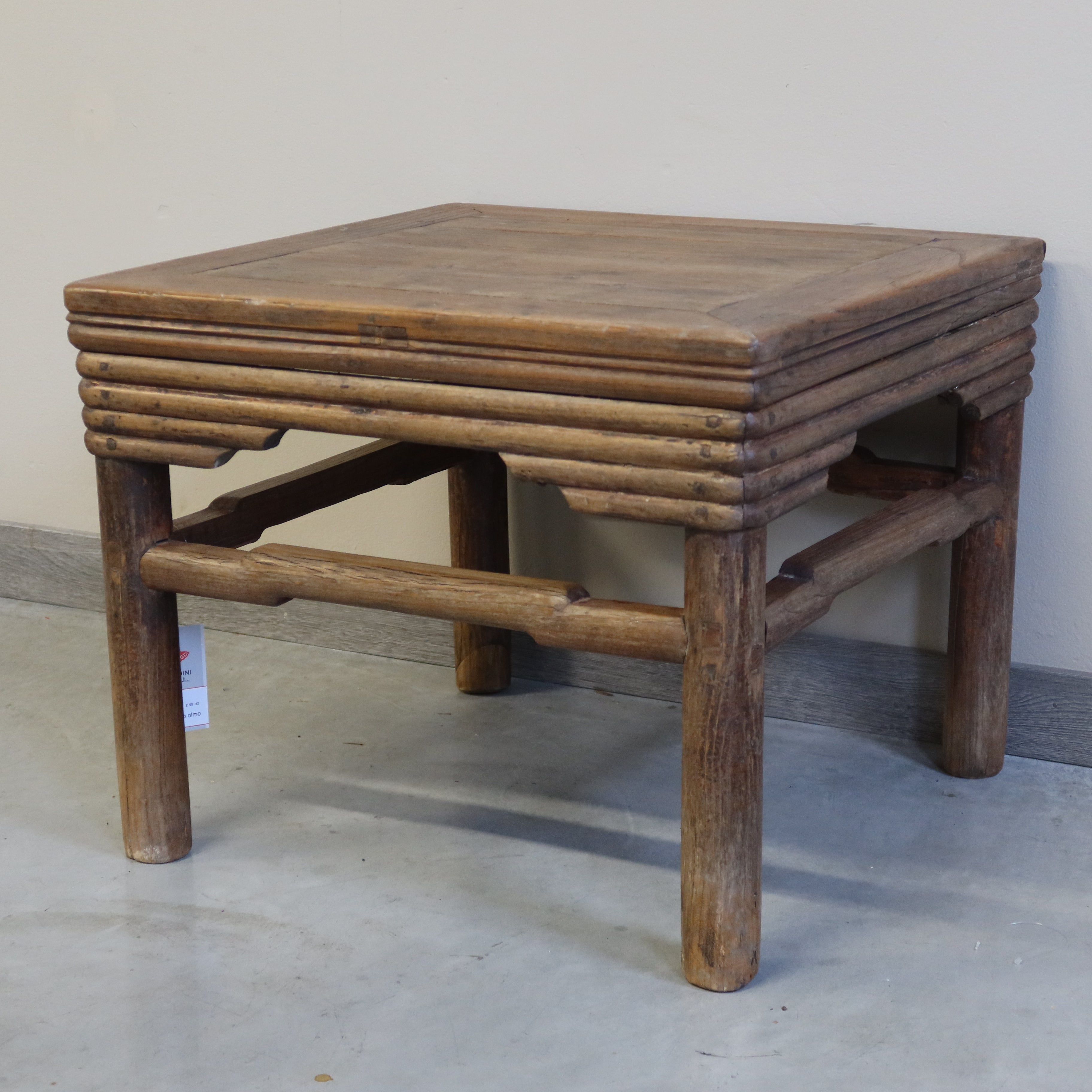 TAVOLINO QUADRATO OLMO CINESE