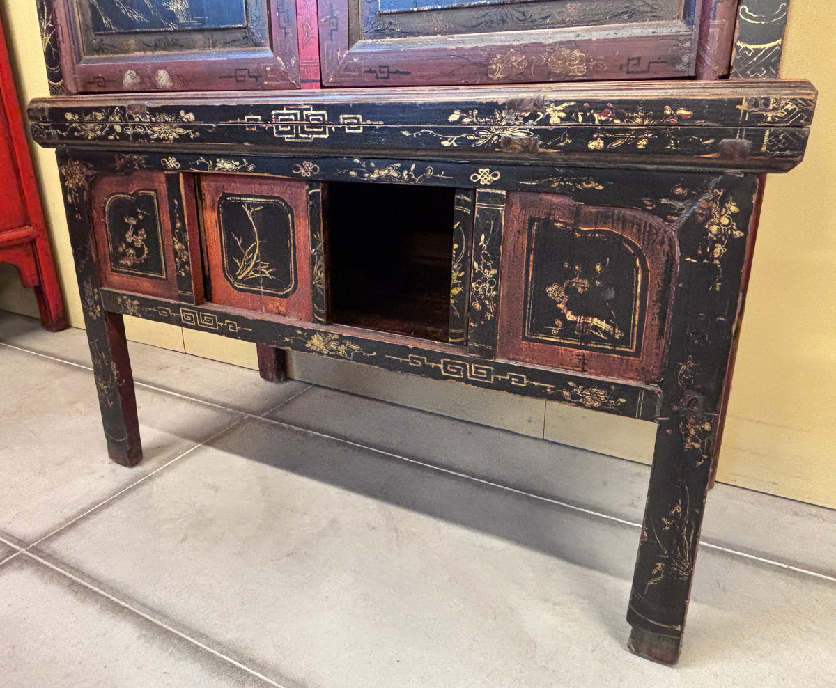 GRANDE ARMADIO FUJIAN DECORATO