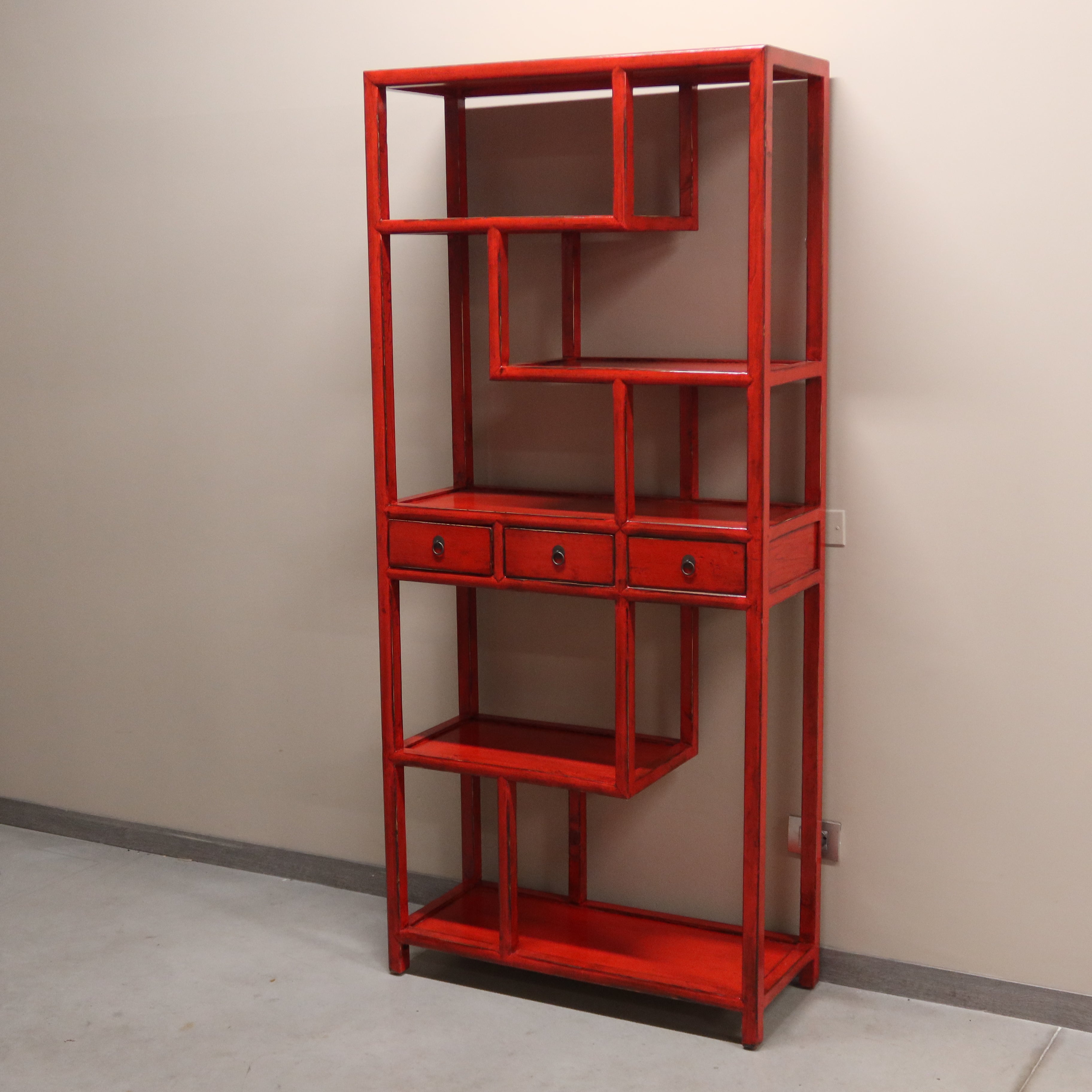 LIBRERIA ASIMMETRICA LACCATA