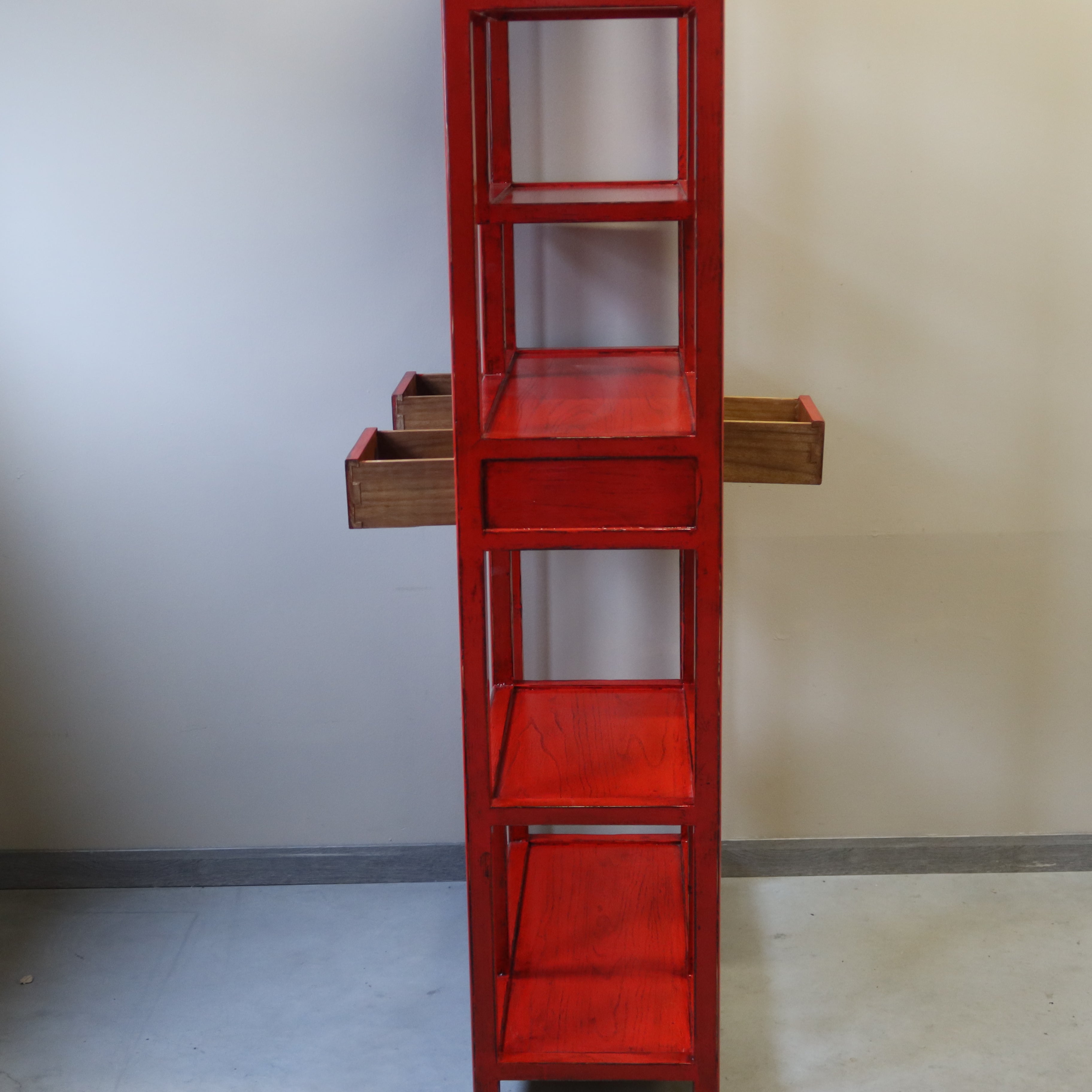 LIBRERIA ASIMMETRICA LACCATA