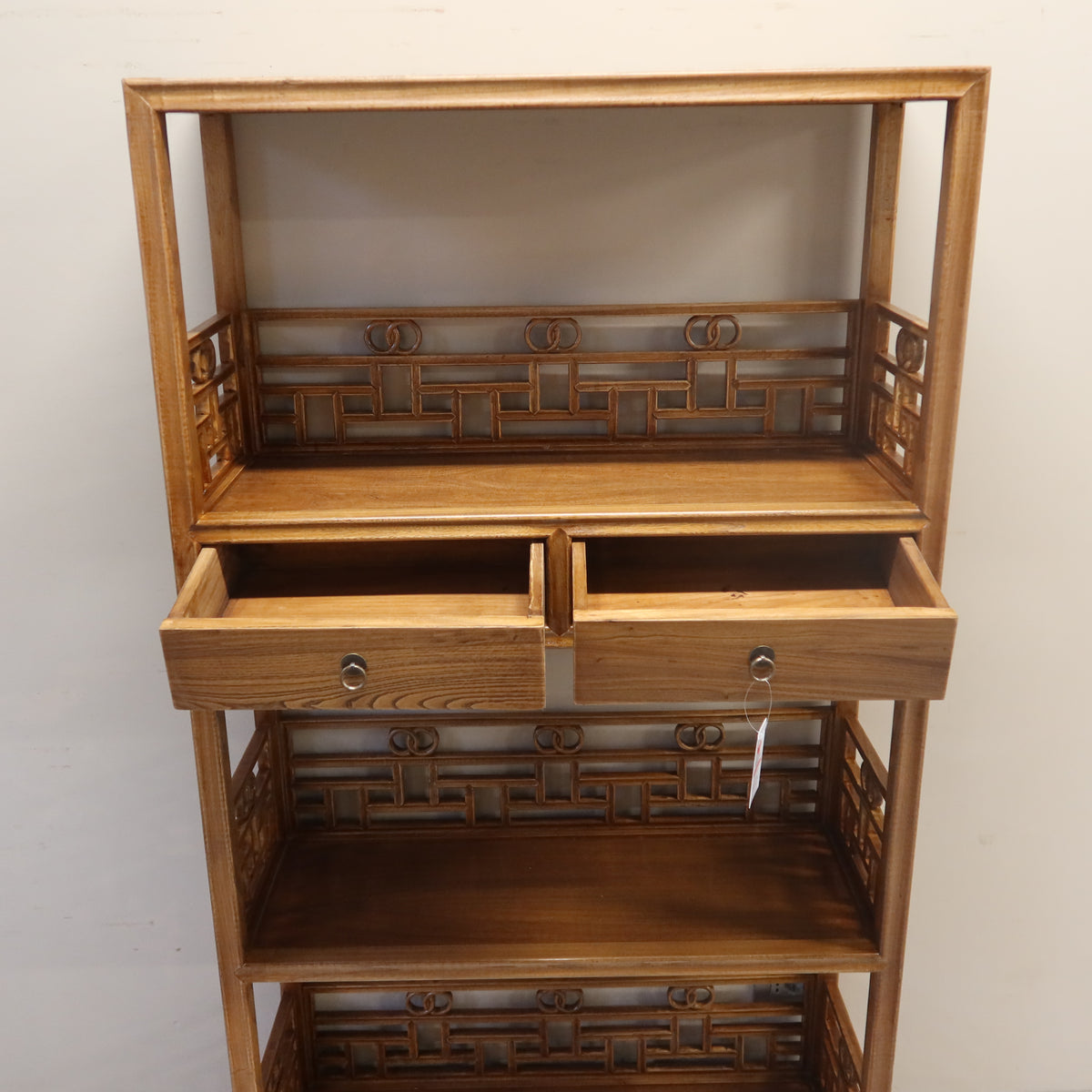 LIBRERIA CINESE OLMO NATURALE