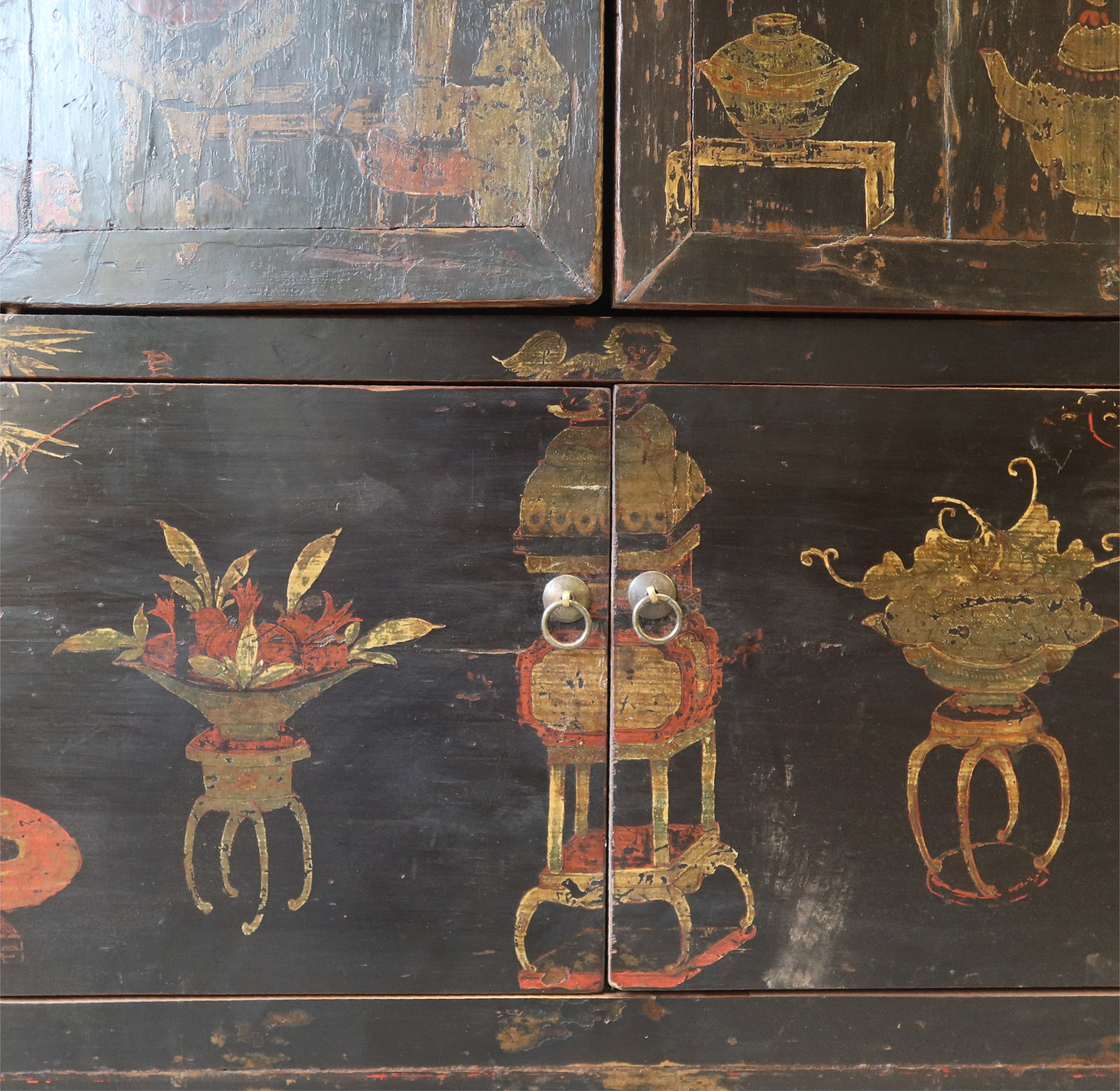 ARMADIO CINESE SHANXI DECORATO