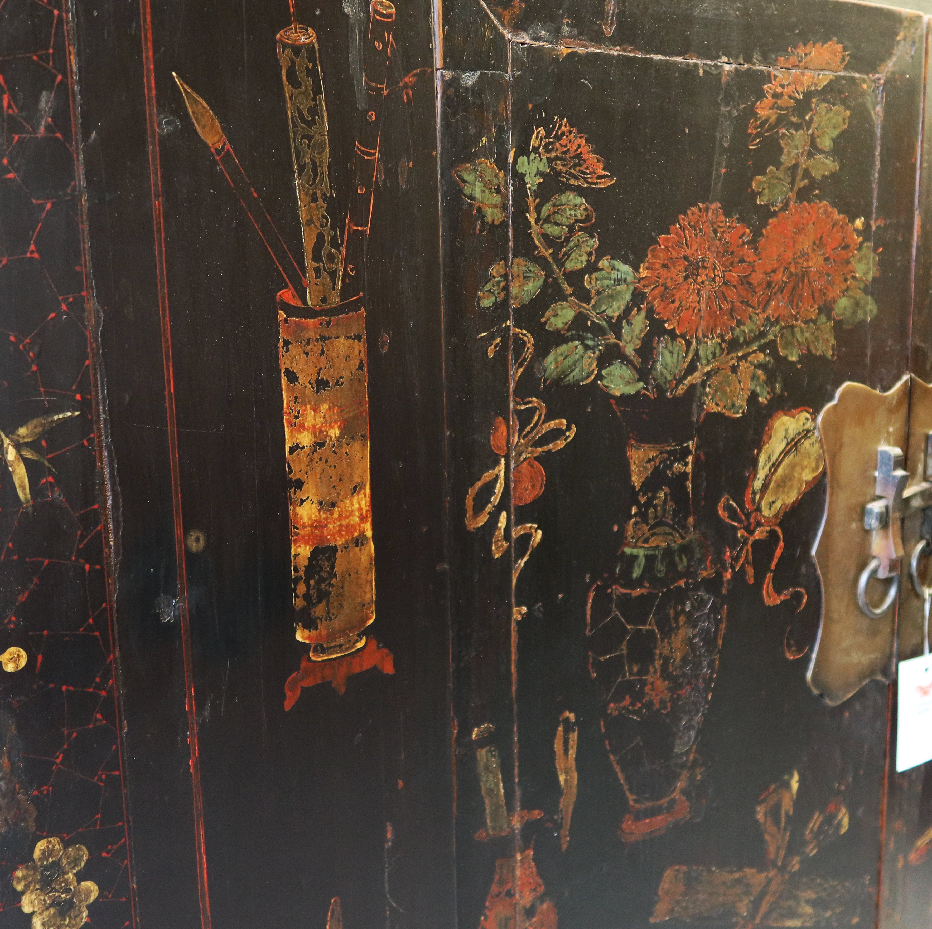 ARMADIO CINESE SHANXI DECORATO