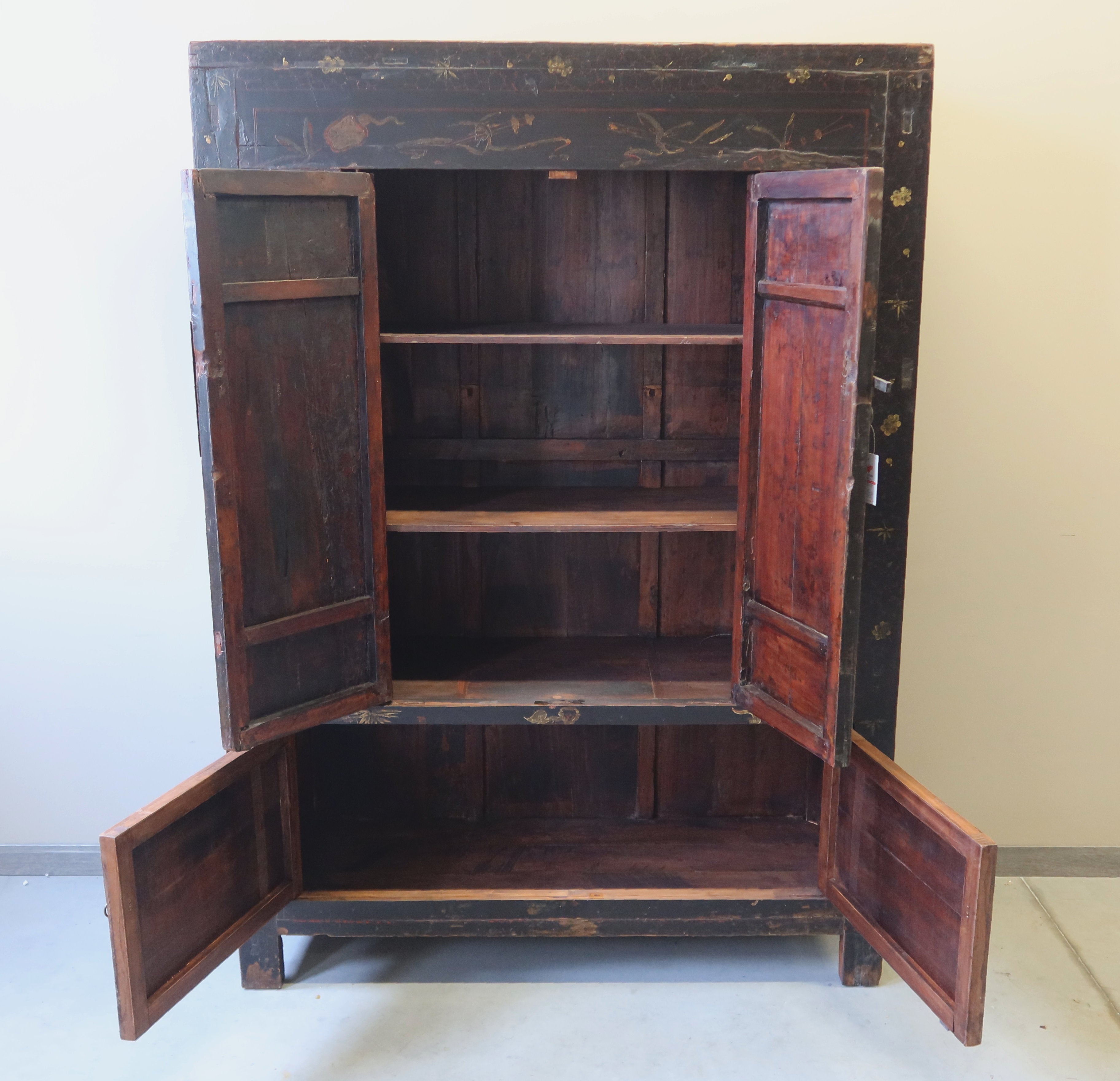 ARMADIO CINESE SHANXI DECORATO