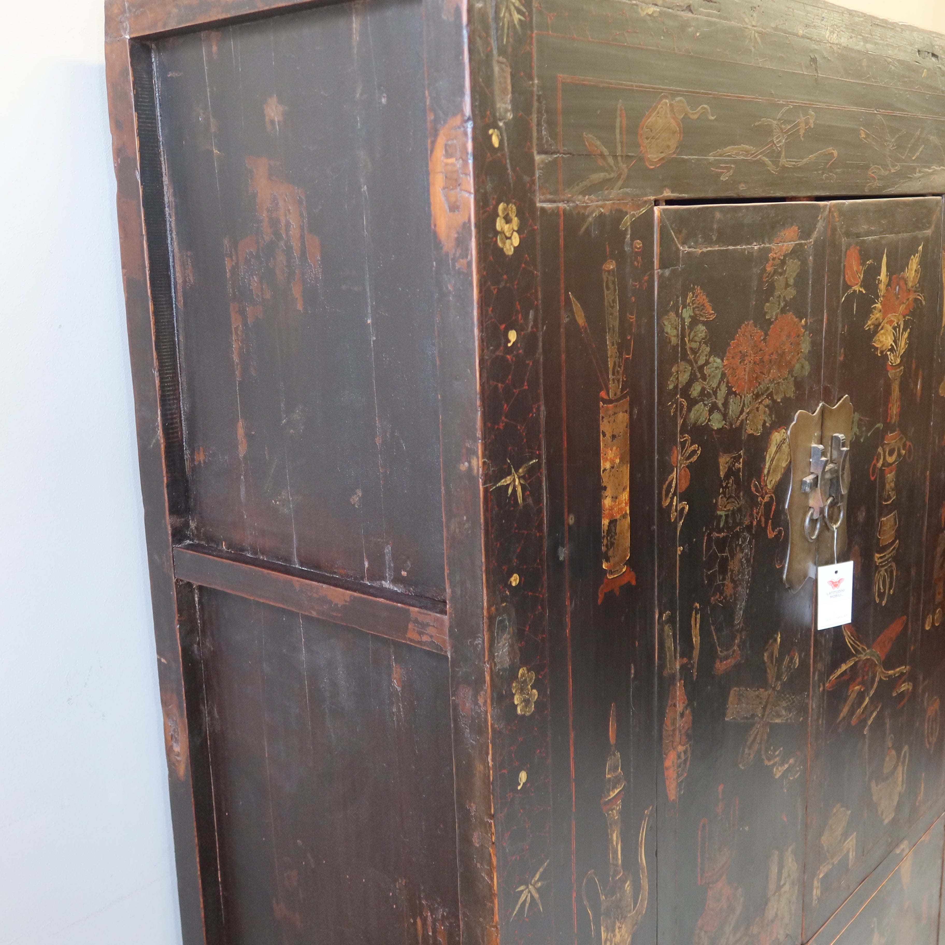 ARMADIO CINESE SHANXI DECORATO