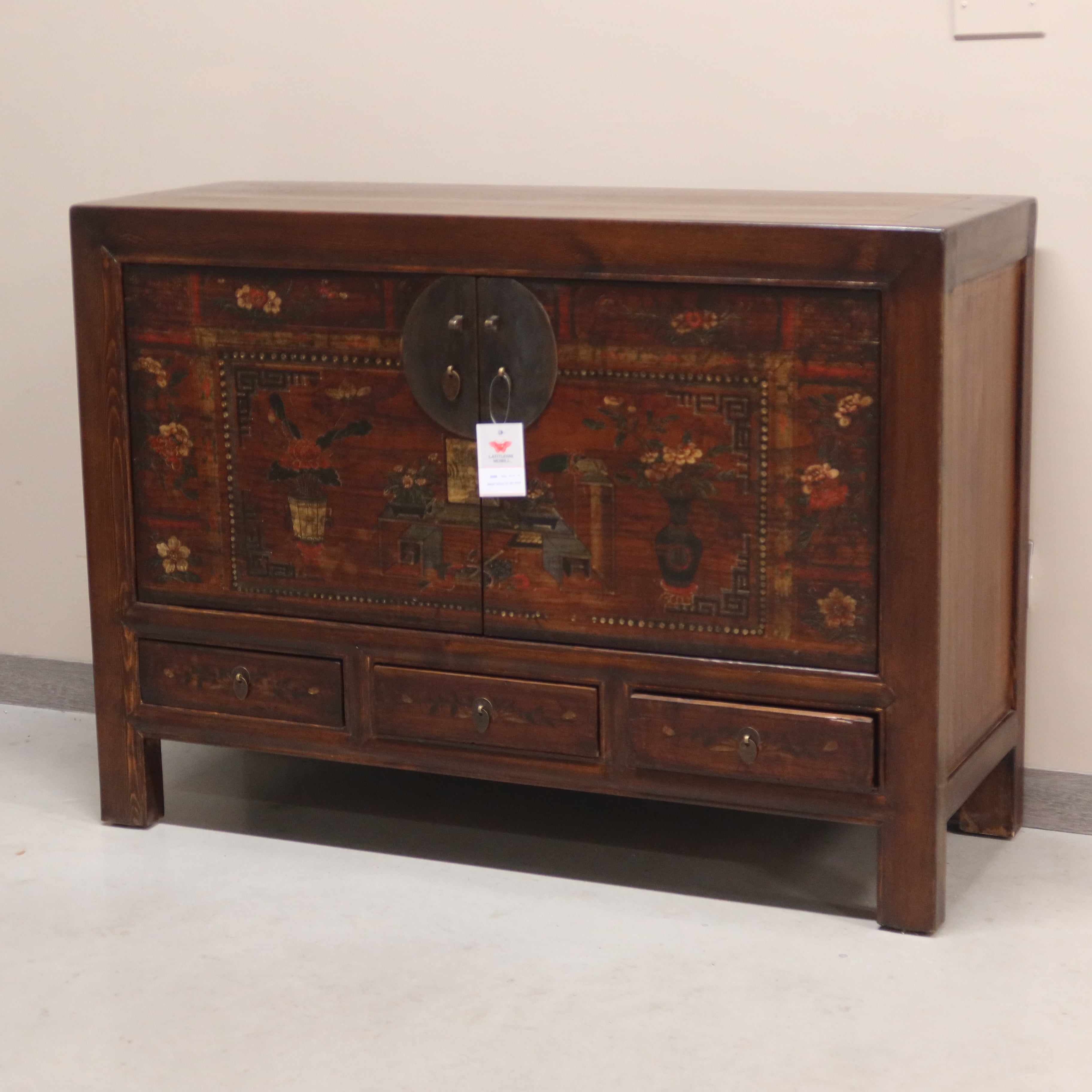 MADIA CINESE DEL GANZU DECORO VIVO