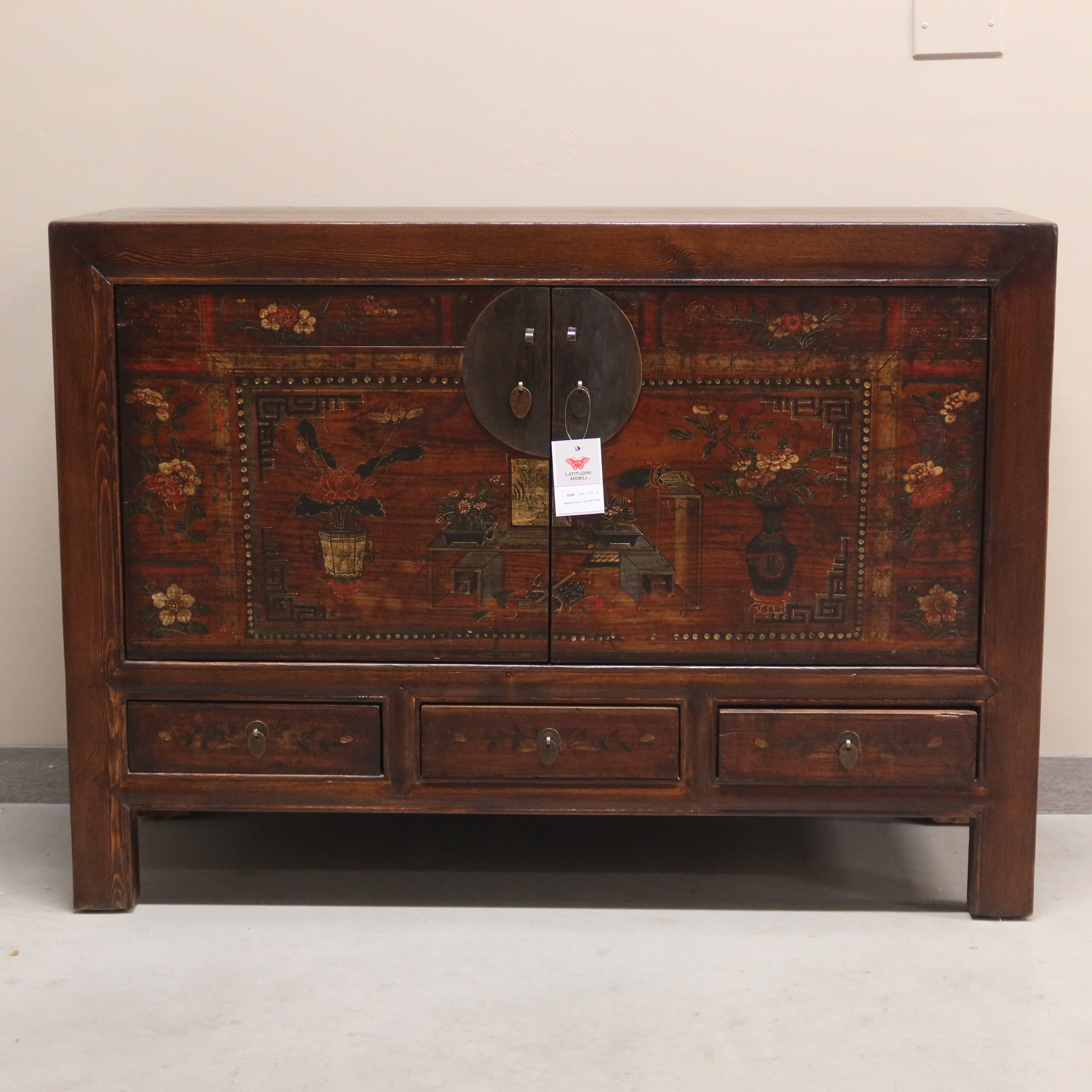 MADIA CINESE DEL GANZU DECORO VIVO