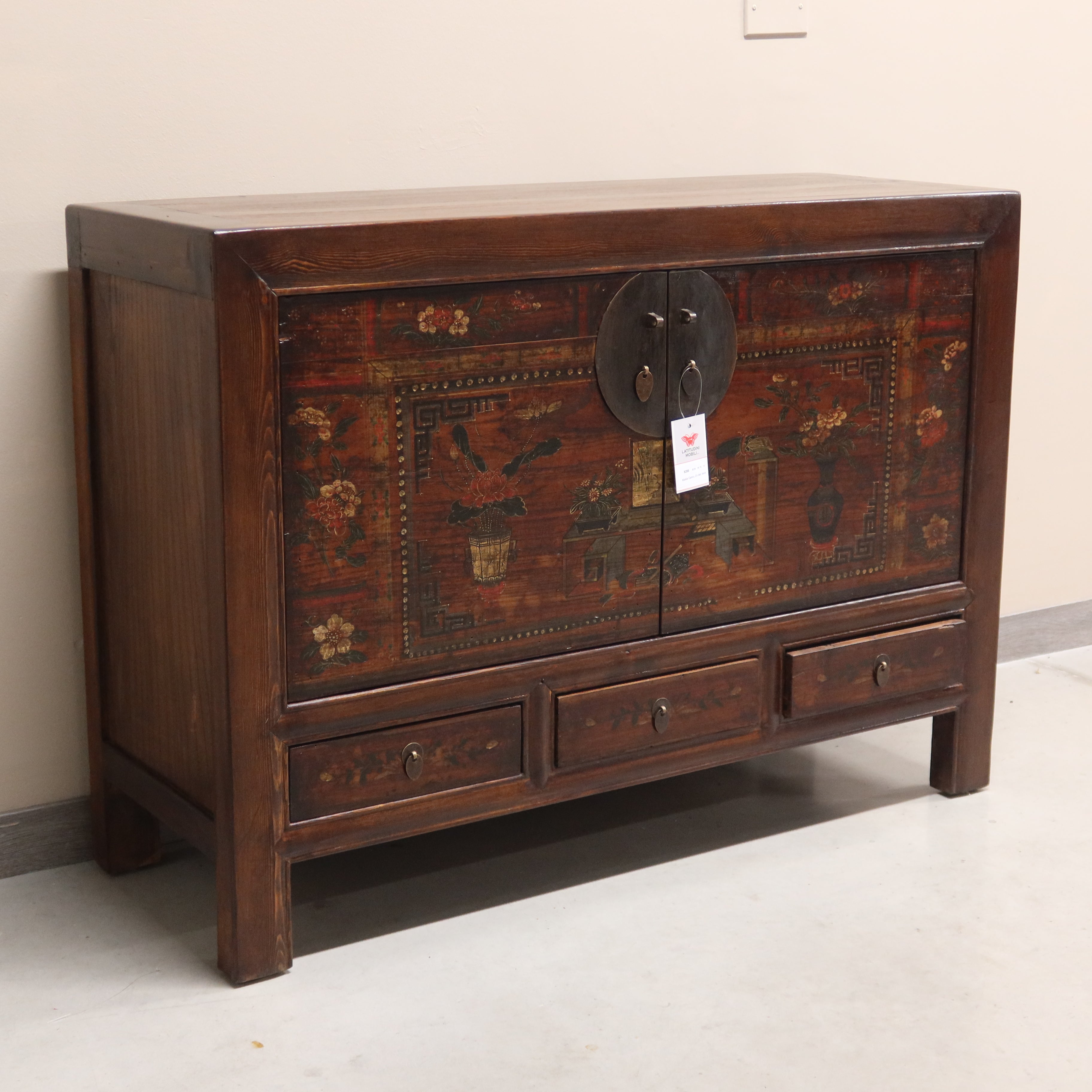 MADIA CINESE DEL GANZU DECORO VIVO