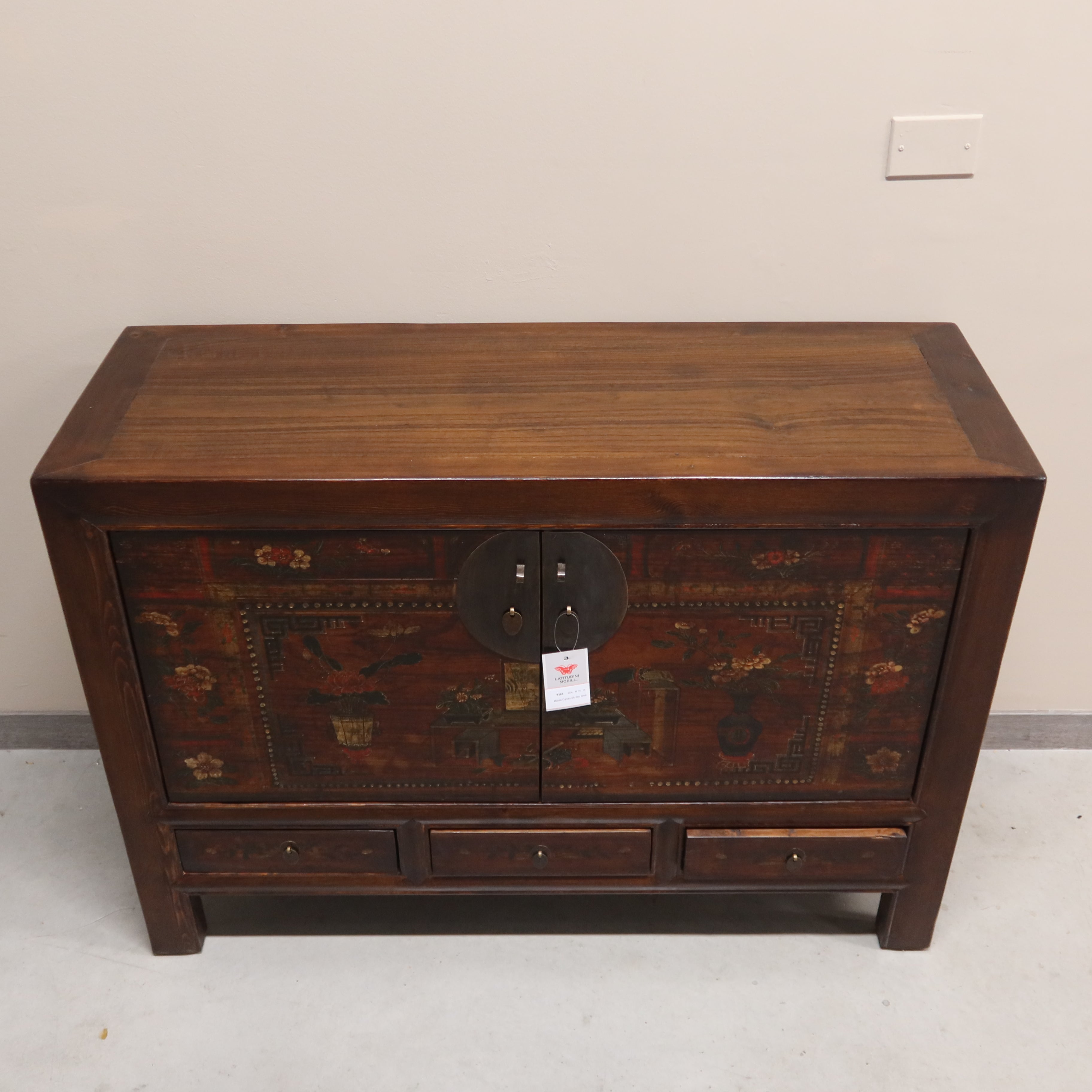 MADIA CINESE DEL GANZU DECORO VIVO