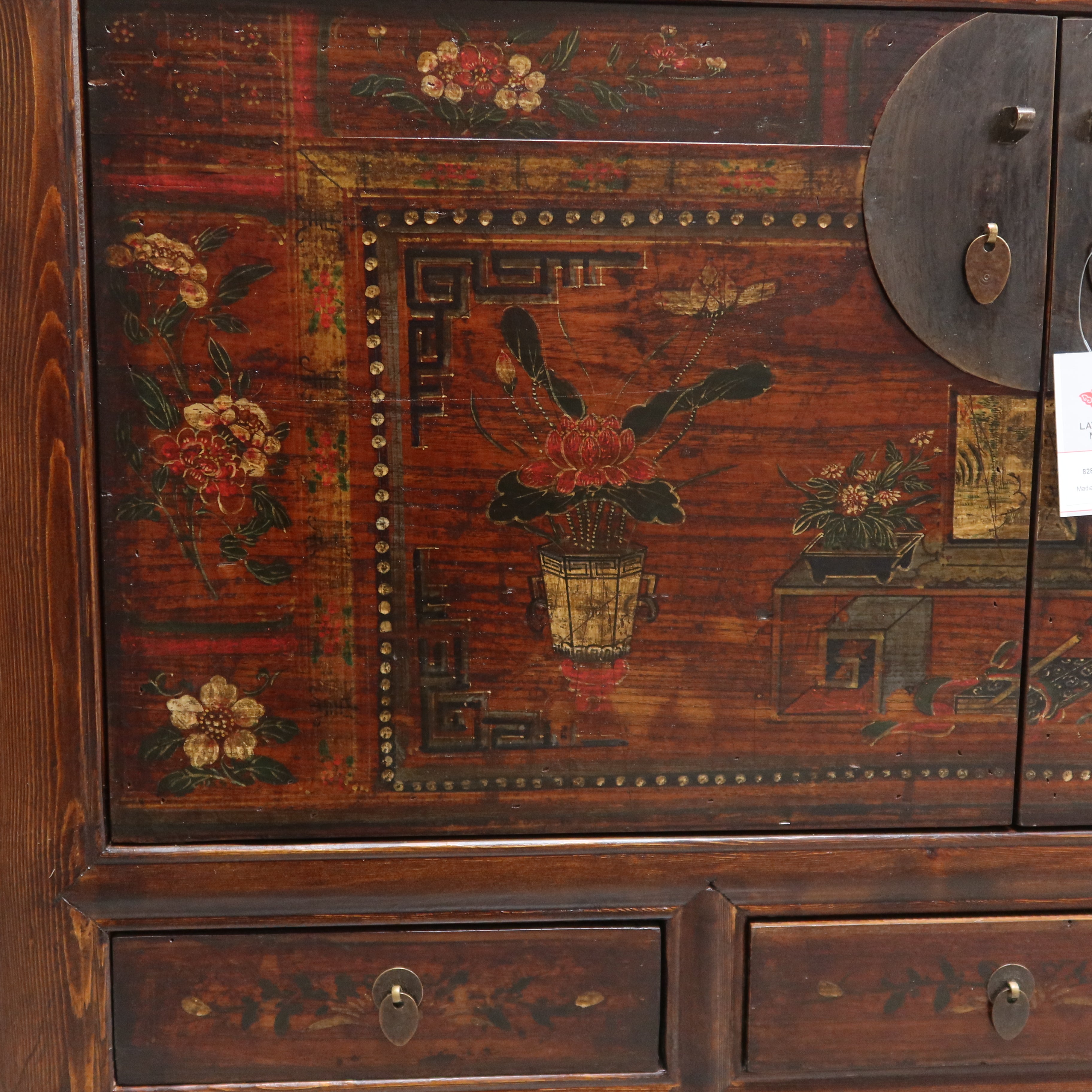 MADIA CINESE DEL GANZU DECORO VIVO