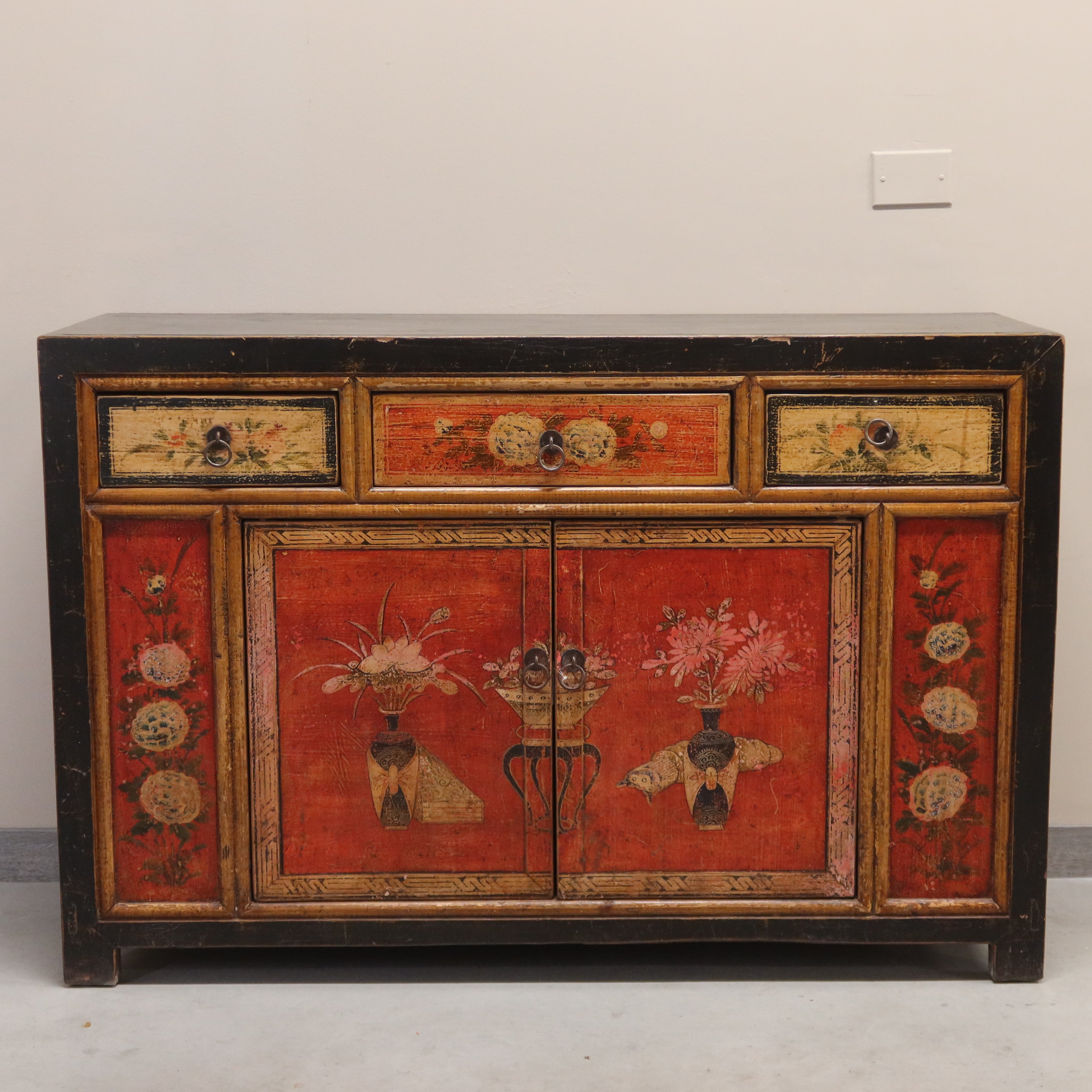 MADIA CINESE DEL GANZU DECORO VIVO