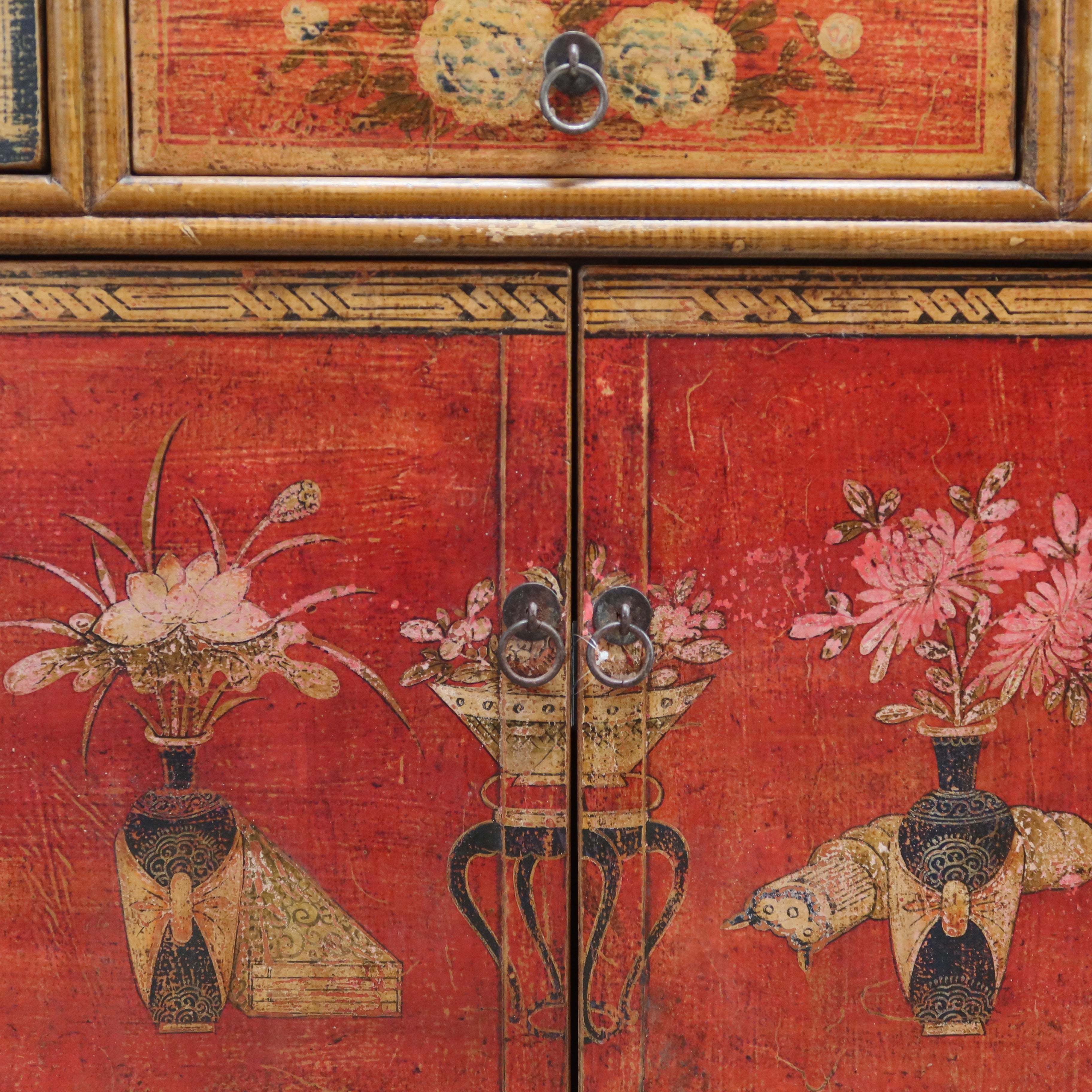 MADIA CINESE DEL GANZU DECORO VIVO