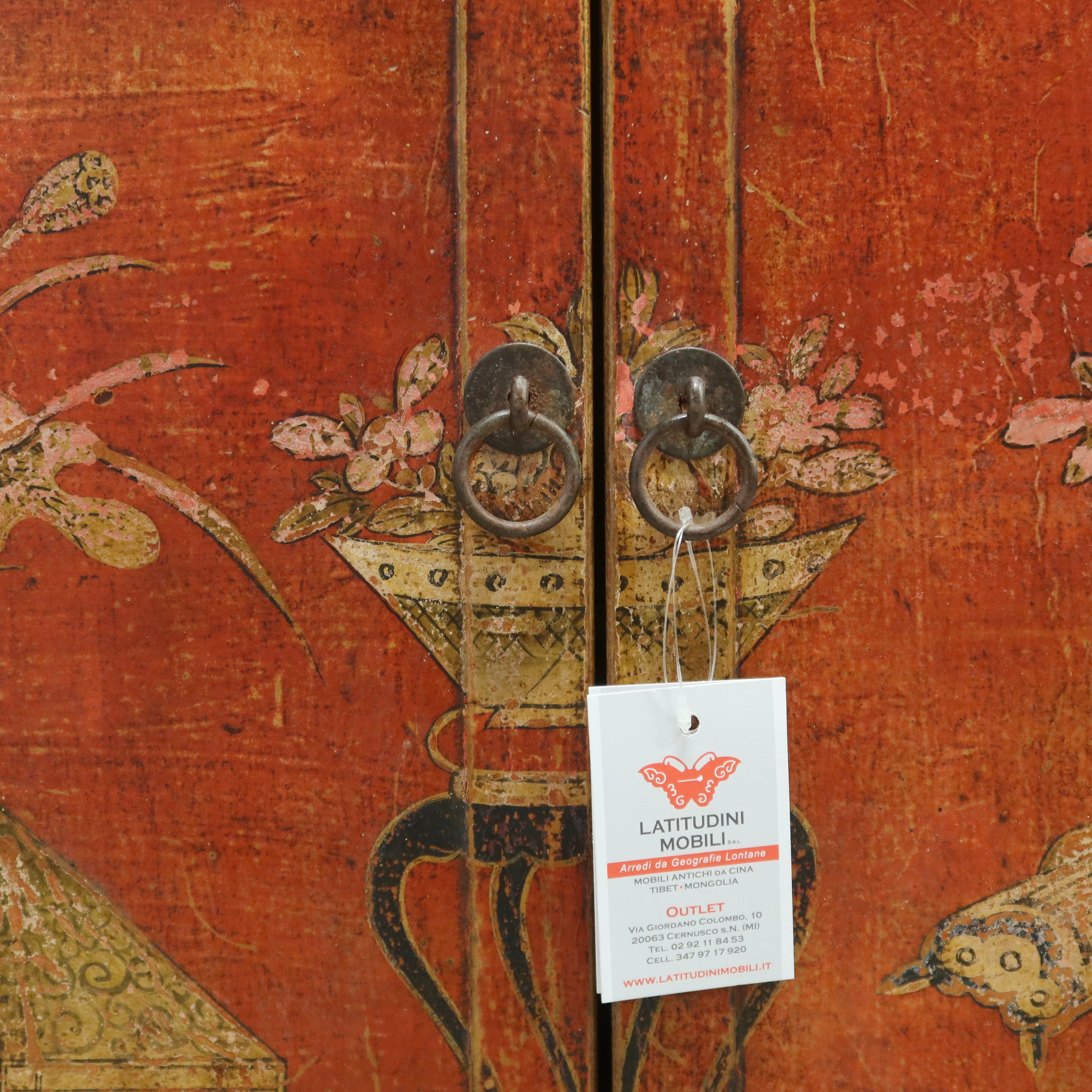 MADIA CINESE DEL GANZU DECORO VIVO