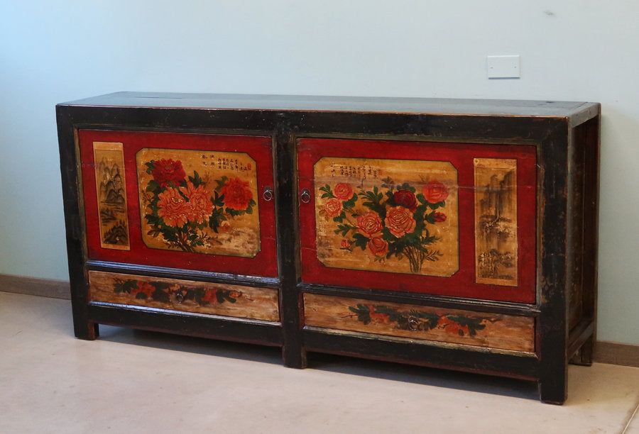 MADIA MONGOLIA DECORATA ANTE E CASSETTI