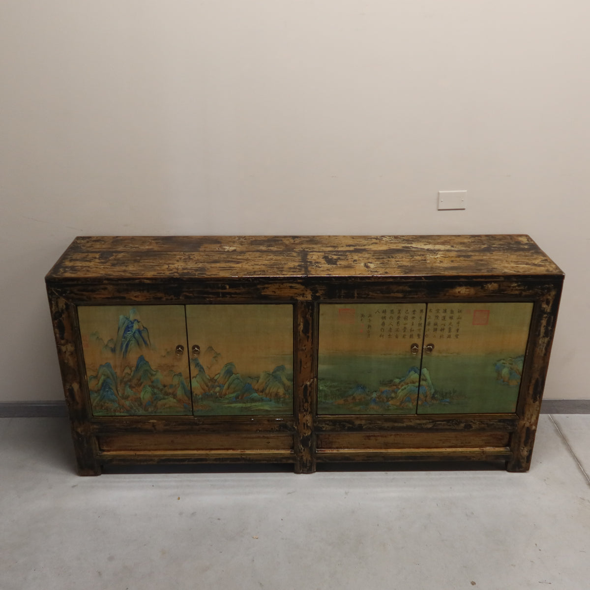 MADIA MONGOLIA 2P DECORO SU TELA