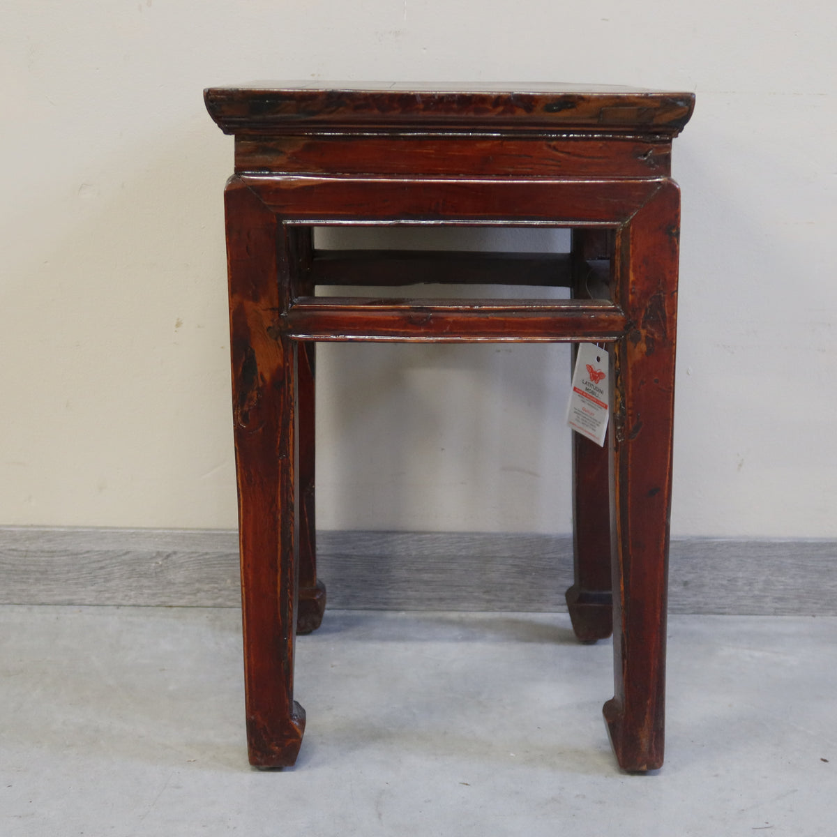 SGABELLO QUADRATO OLMO CINESE