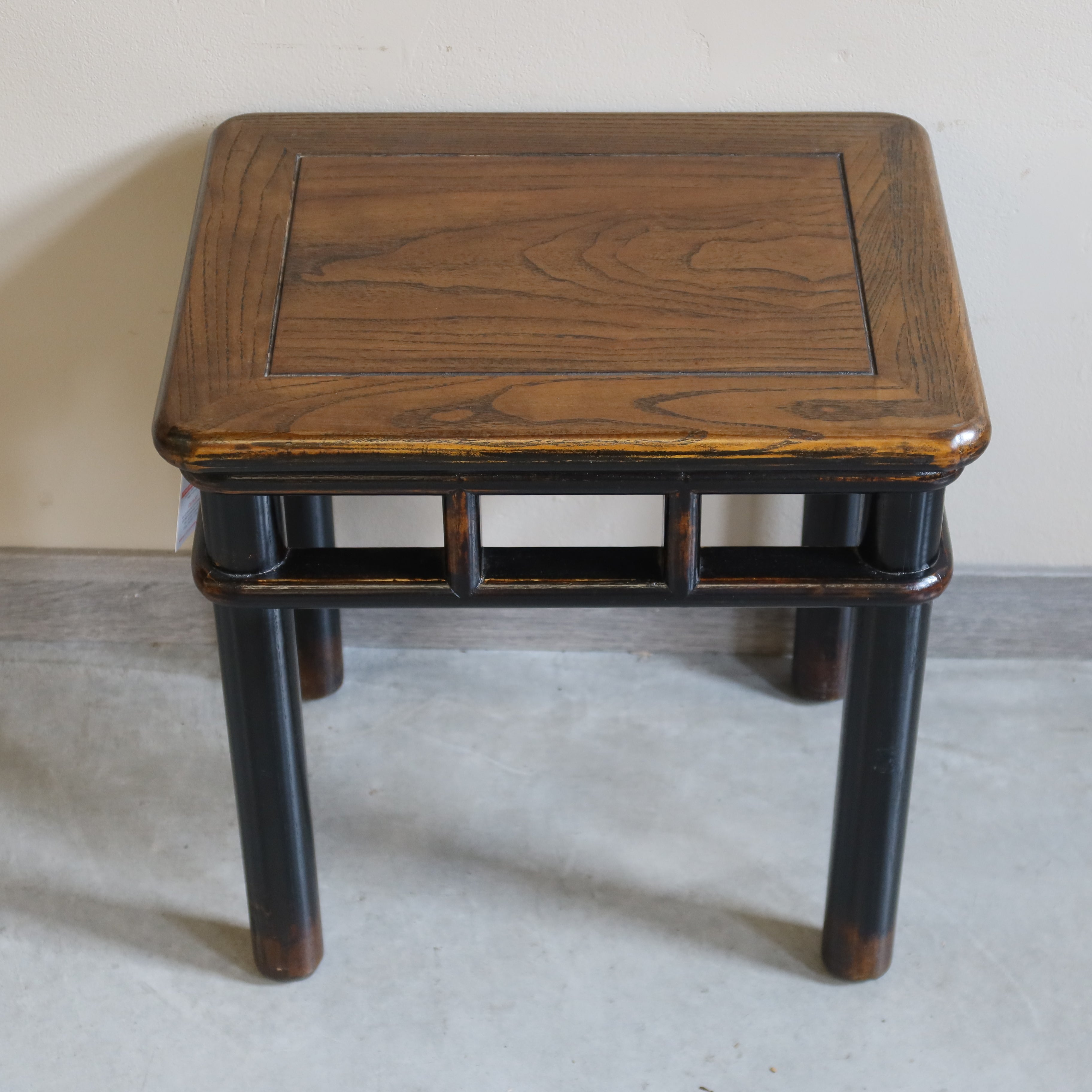 SGABELLO RETTANGOLARE OLMO CINESE