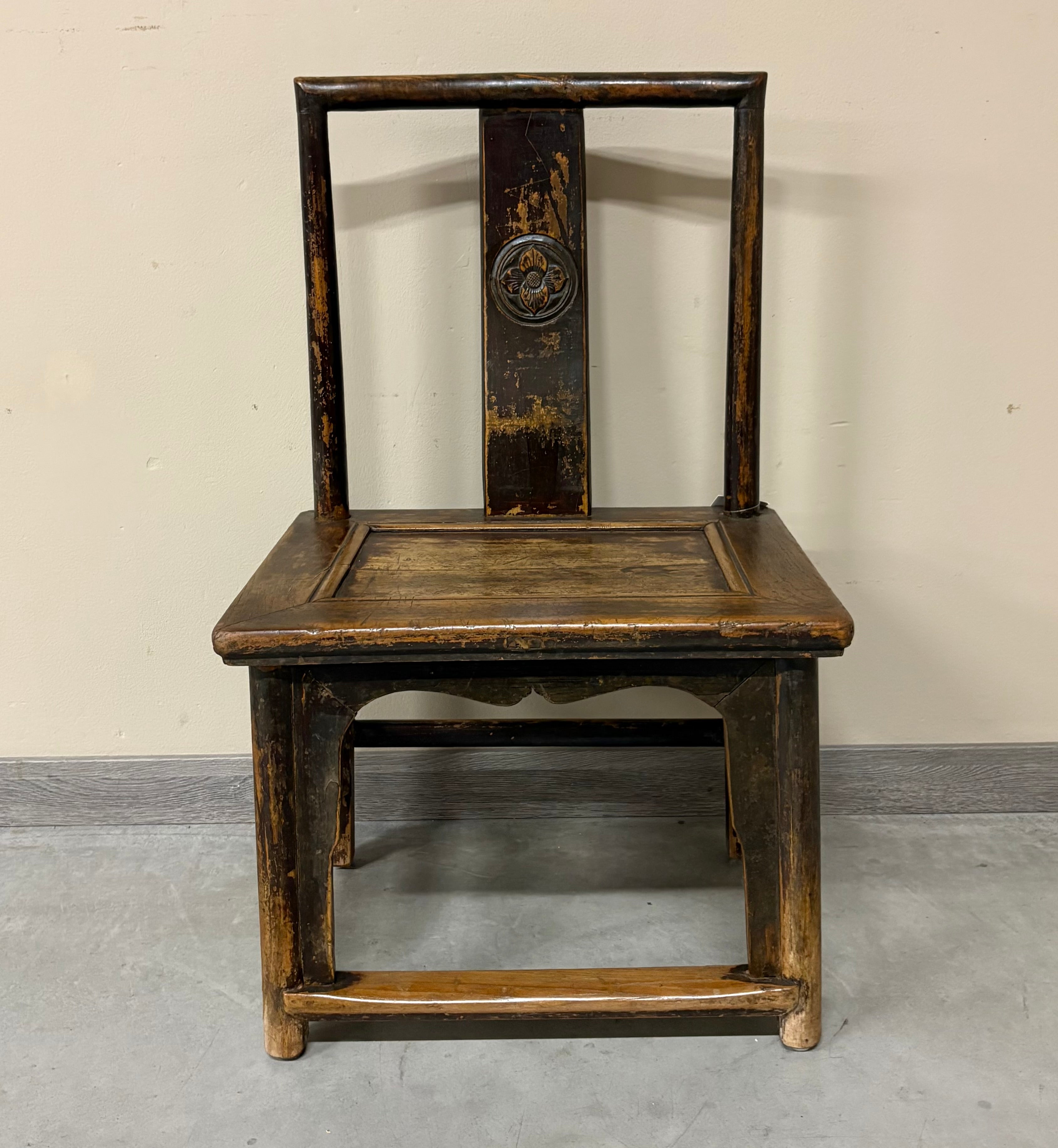 BASSA SEDIA CINESE SENZA BRACCIOLI