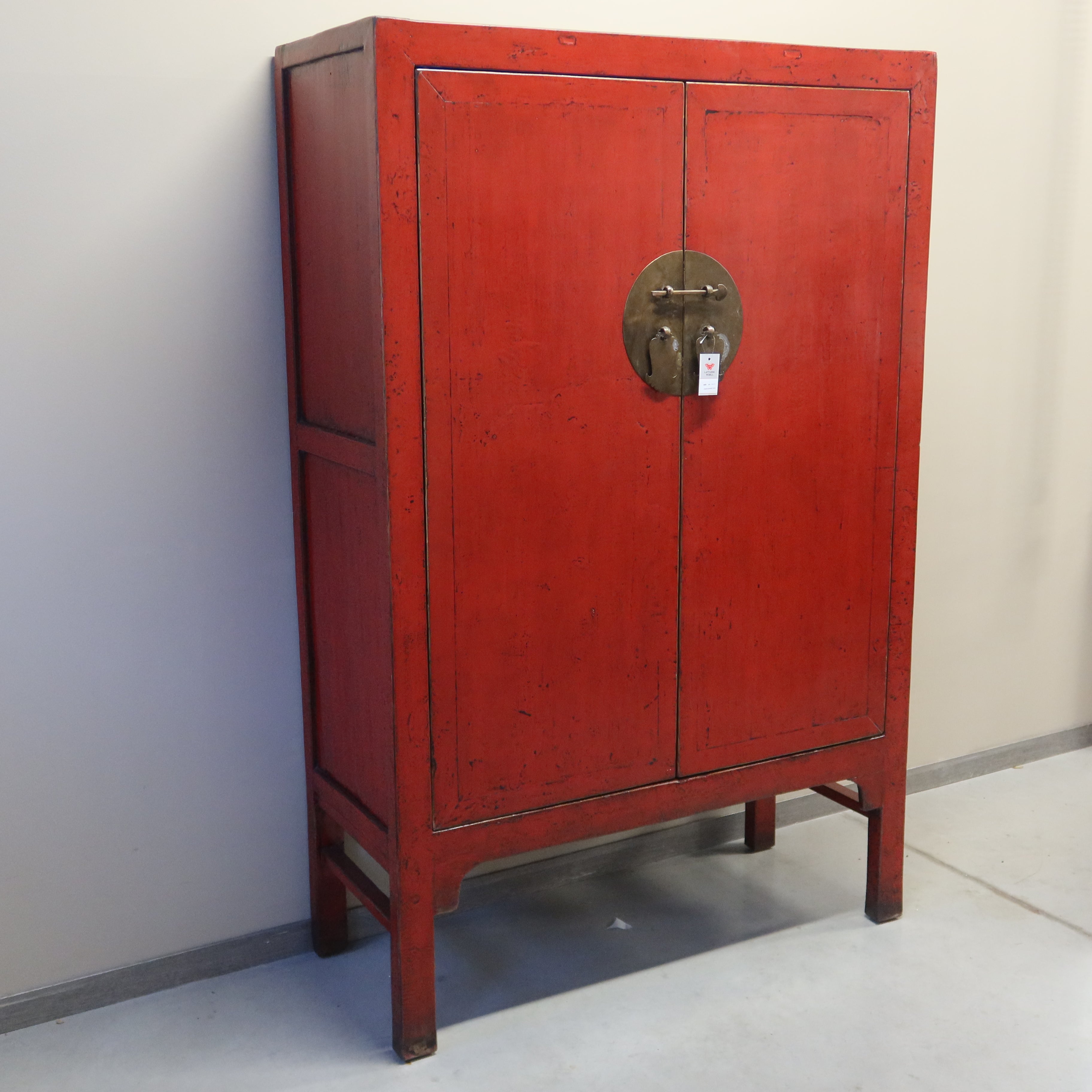 GRANDE ARMADIO CINESE LACCA ROSSA