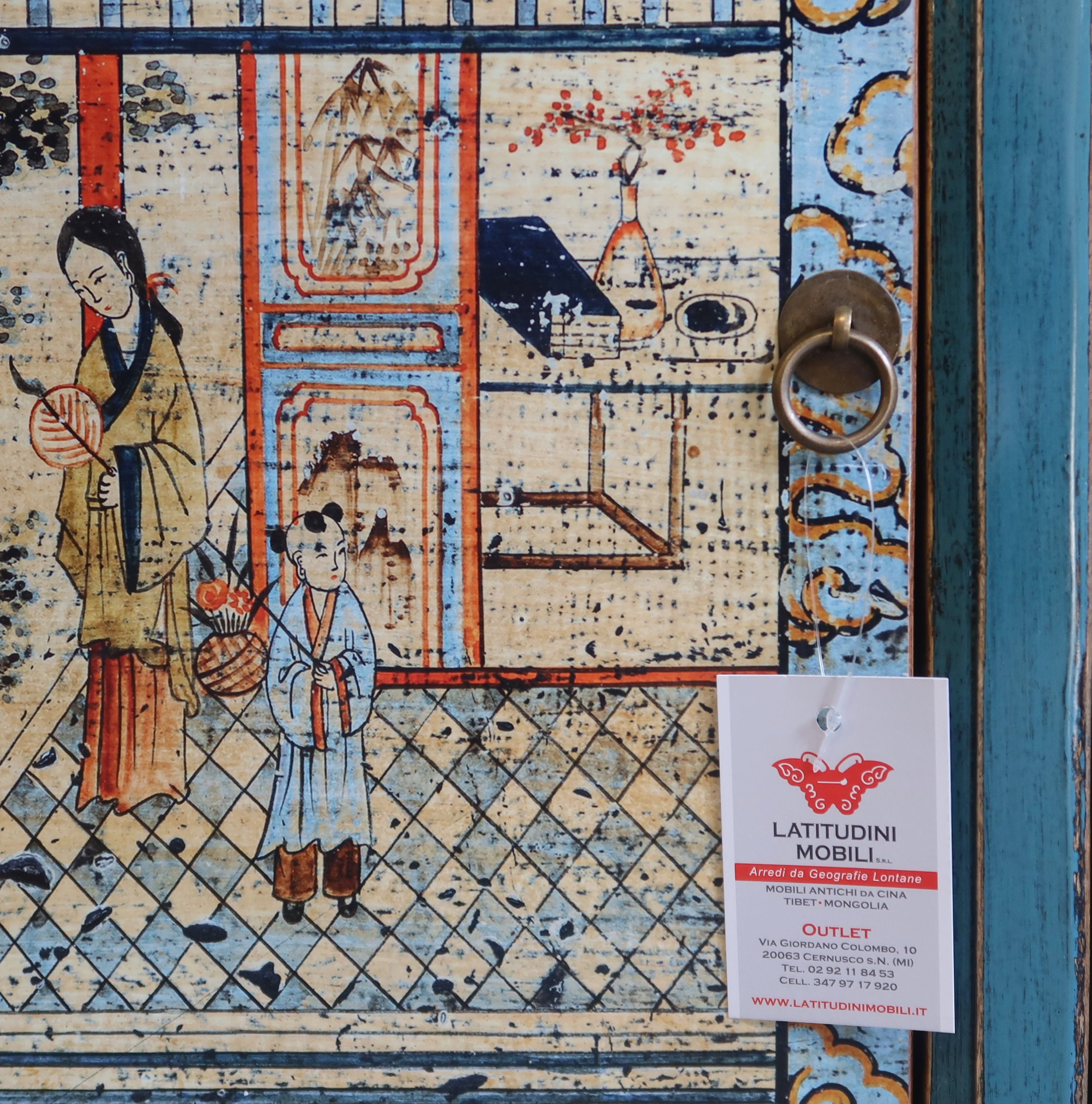 COMODINI MONGOLIA DECORATI