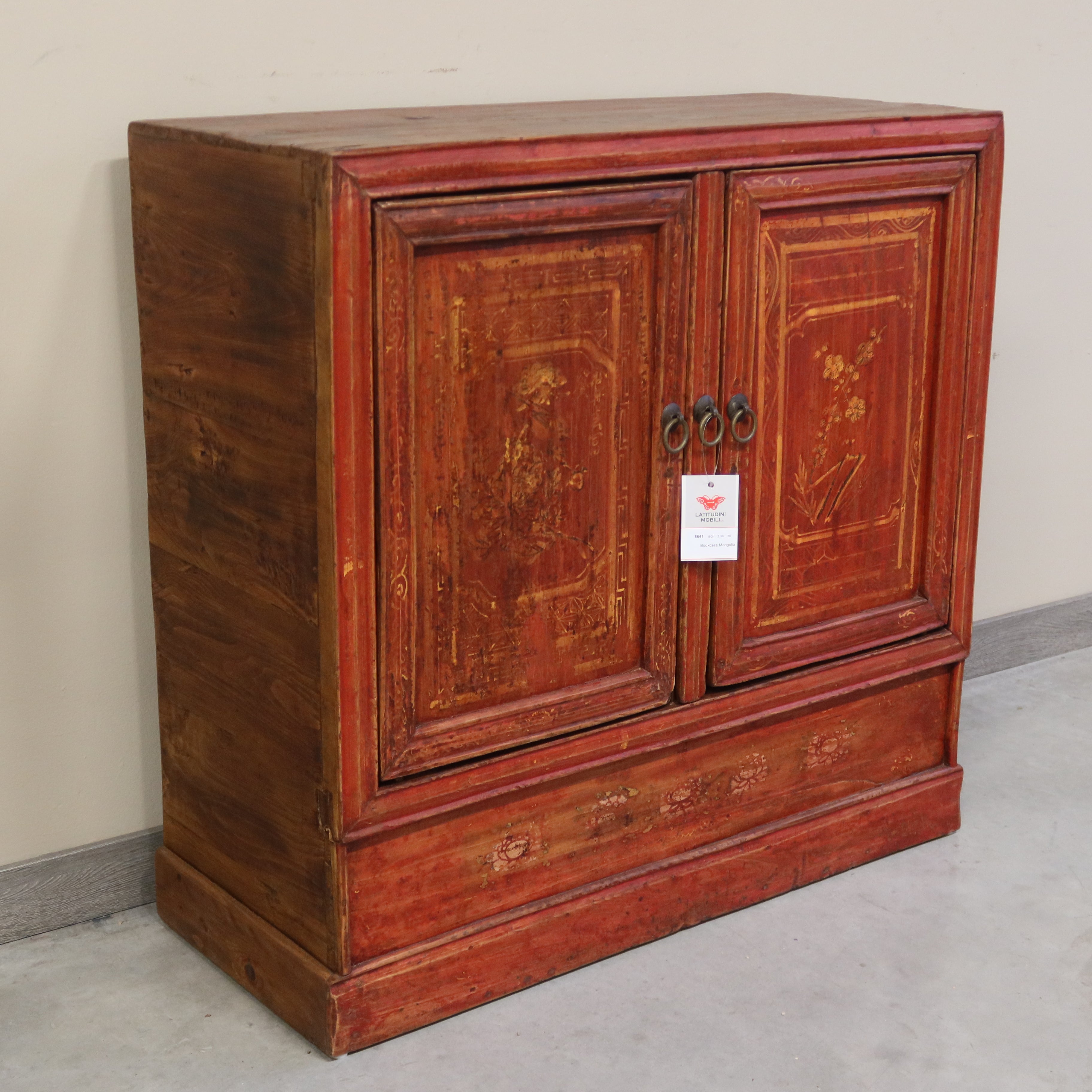 BOOKCASE MONGOLIA DECORO LIEVE