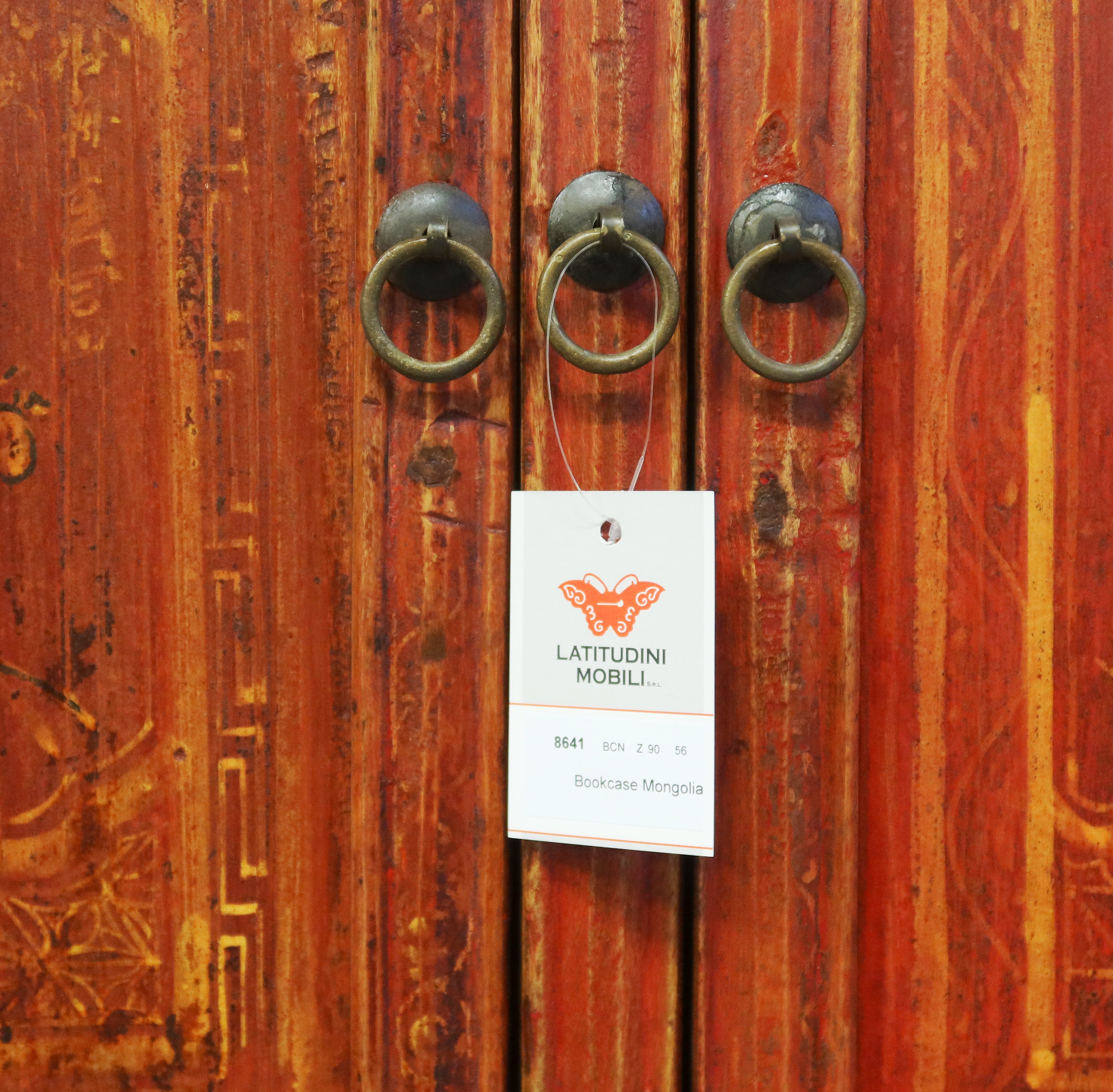 BOOKCASE MONGOLIA DECORO LIEVE