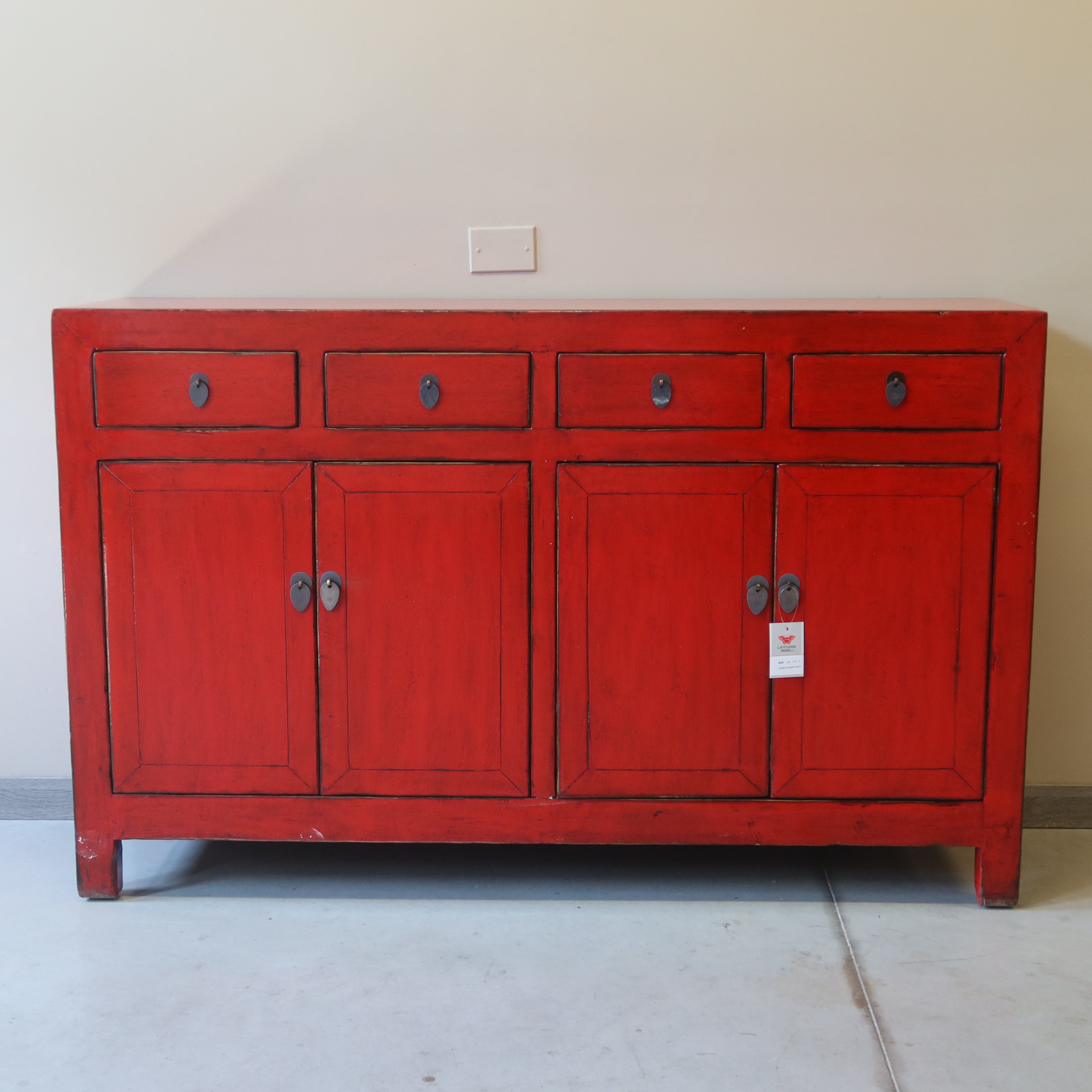 BUFFET CINESE DEL DONGBEI LACCA ROSSA