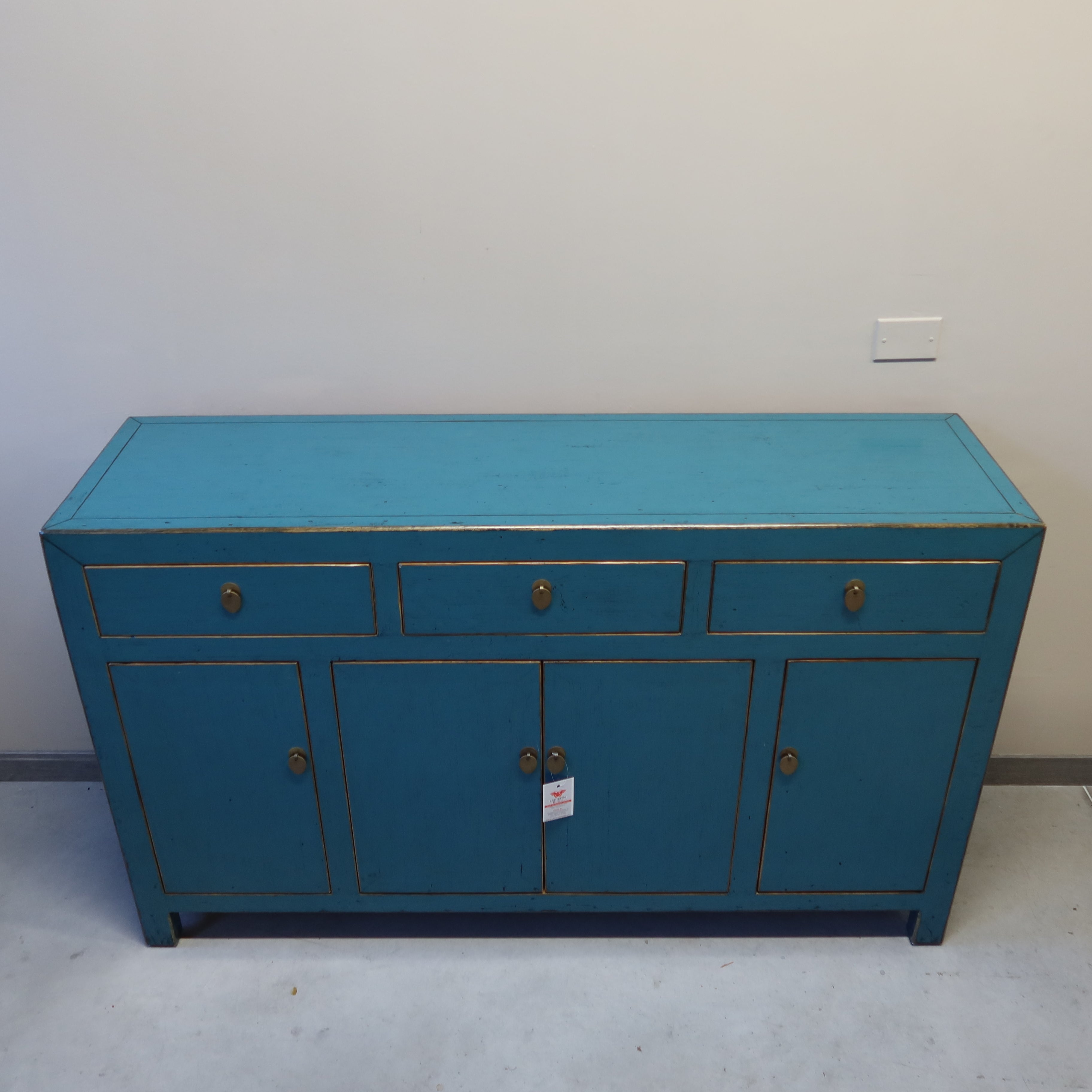 BUFFET CINESE LACCA AZZURRA