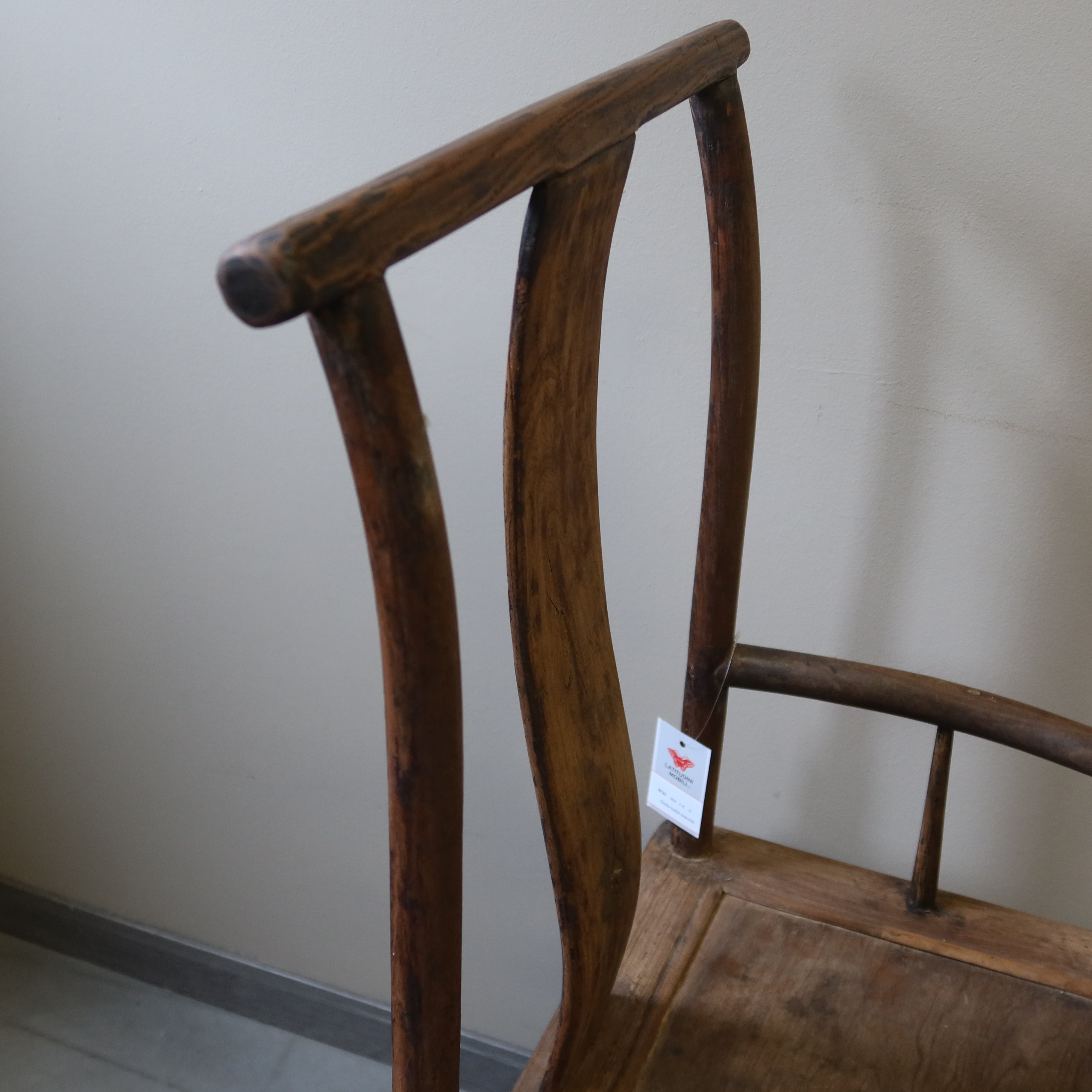 SEDIA CINESE CON BRACCIOLI