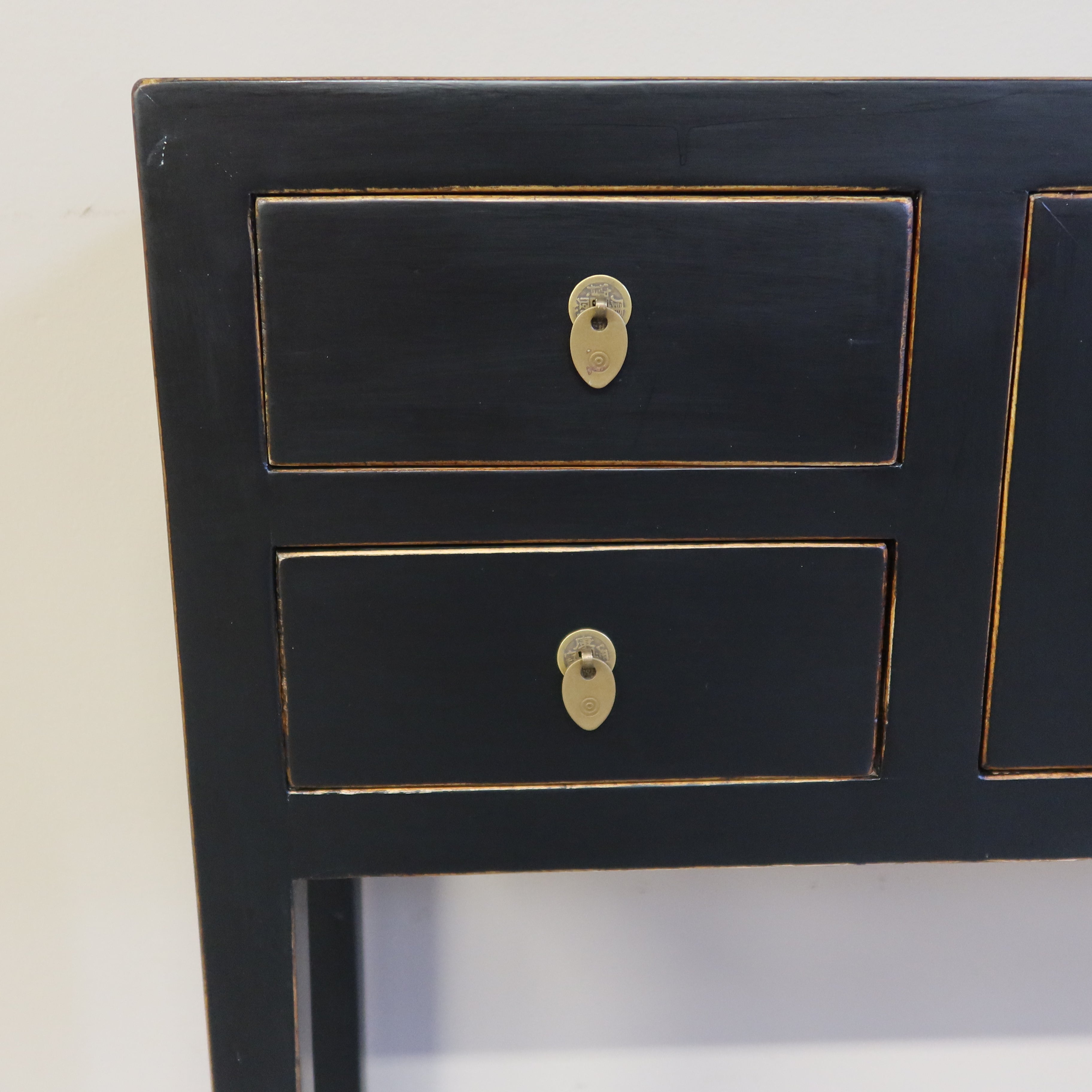 CONSOLLE CINESE LACCA NERA