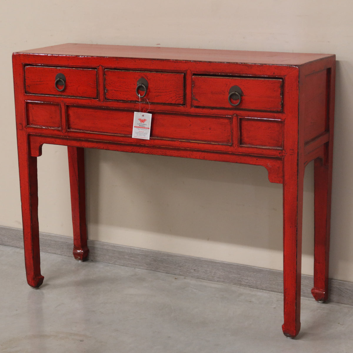 CONSOLLE LACCA ROSSA 3C