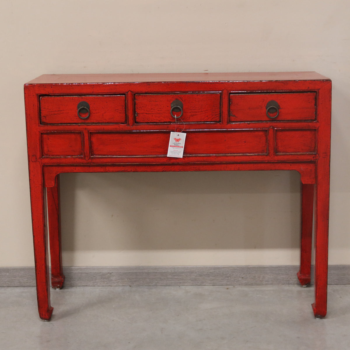 CONSOLLE LACCA ROSSA 3C