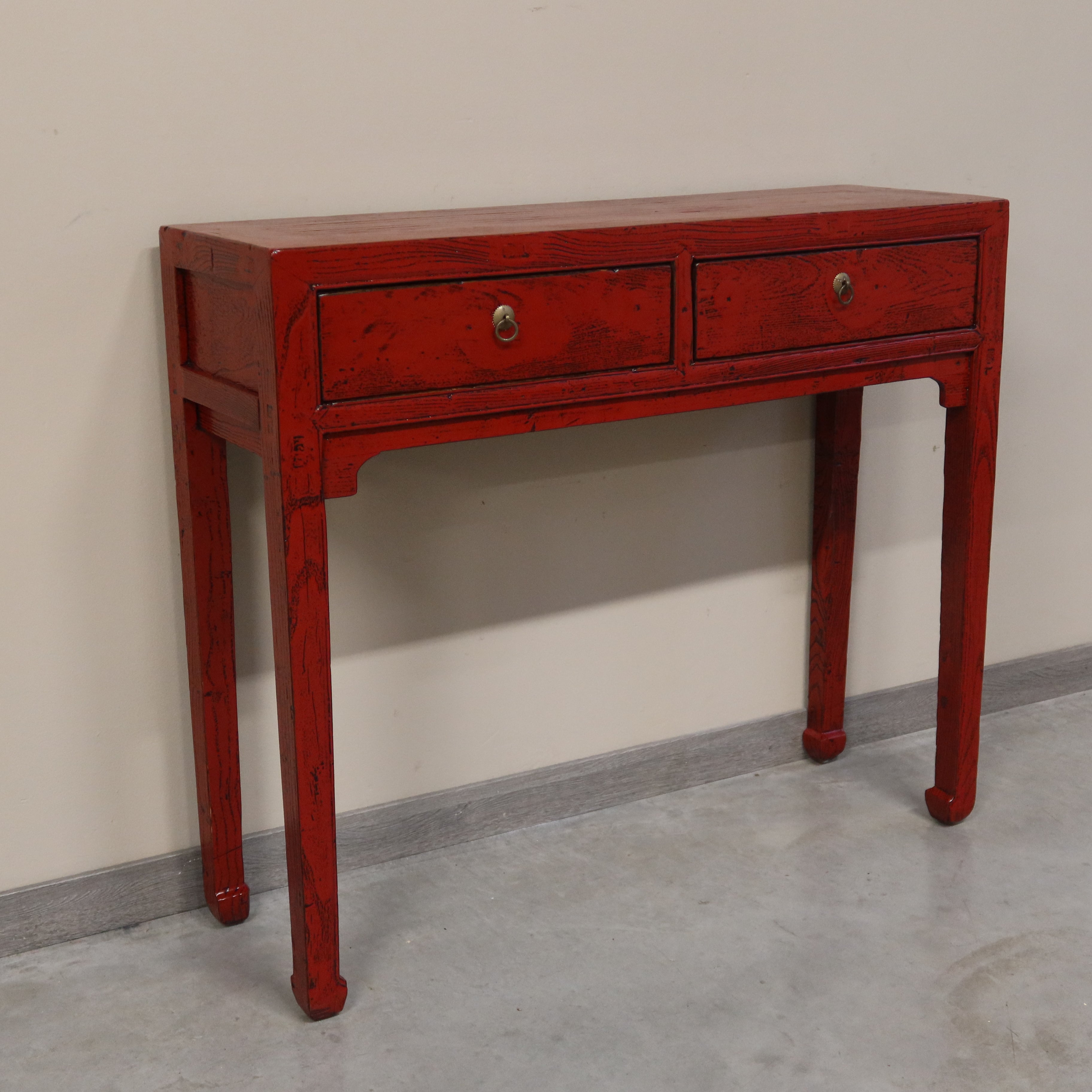 CONSOLLE CINESE LACCA ROSSA