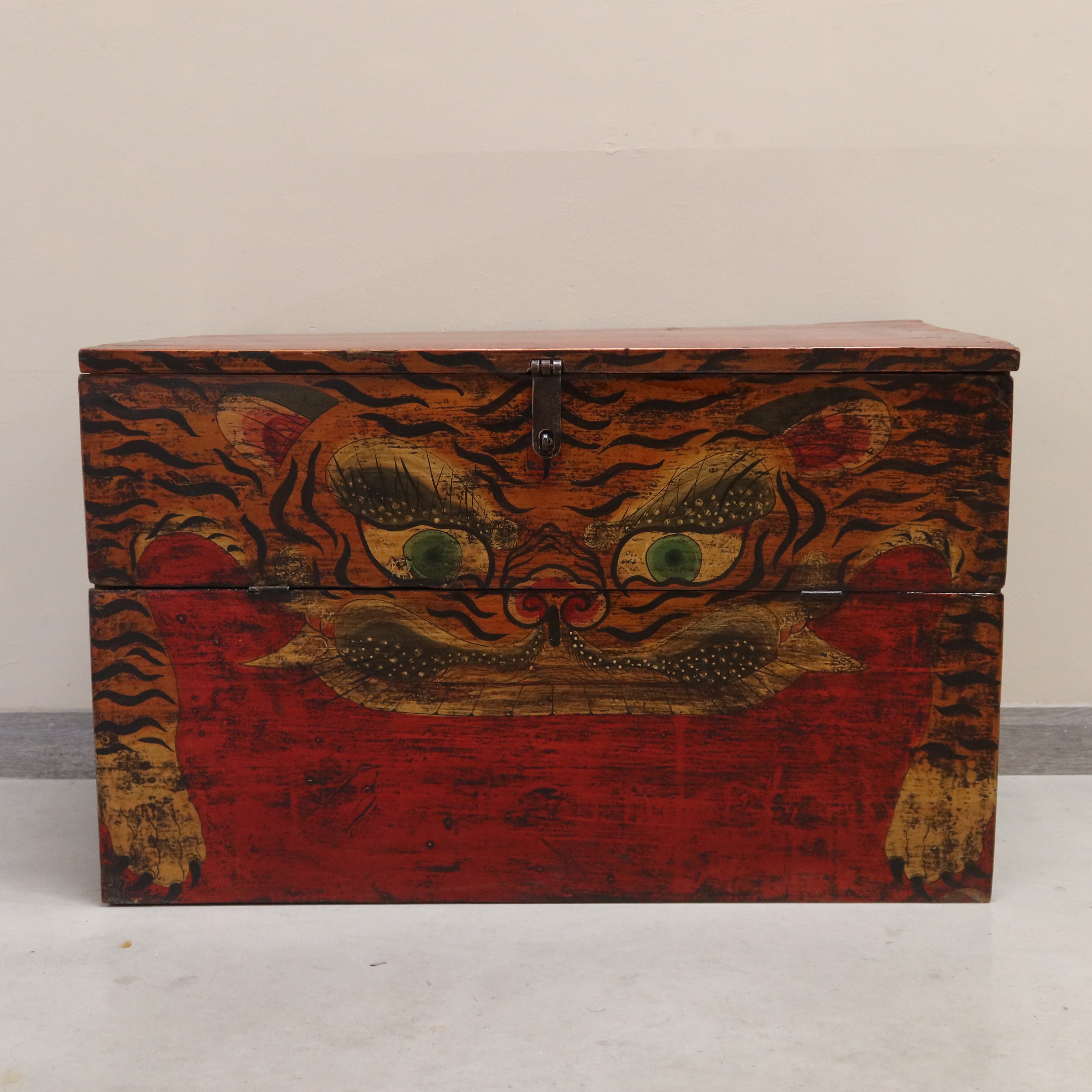 BAULE QINGHAI DECORO TIGRE