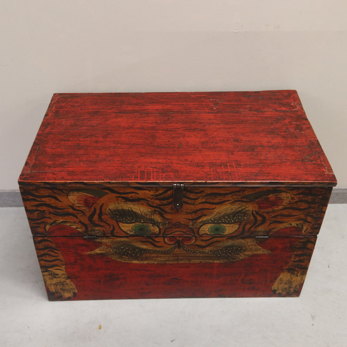 BAULE QINGHAI DECORO TIGRE