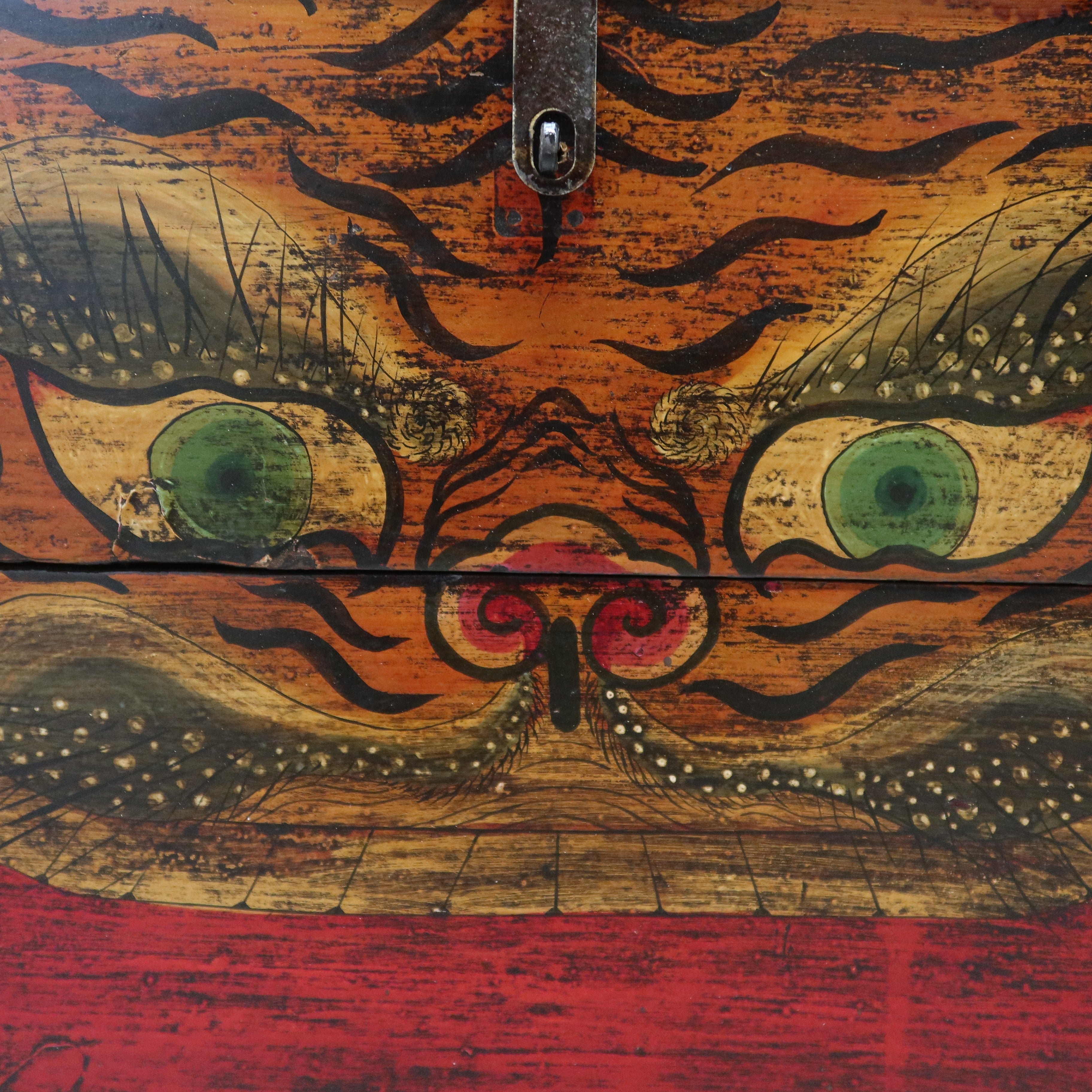 BAULE QINGHAI DECORO TIGRE