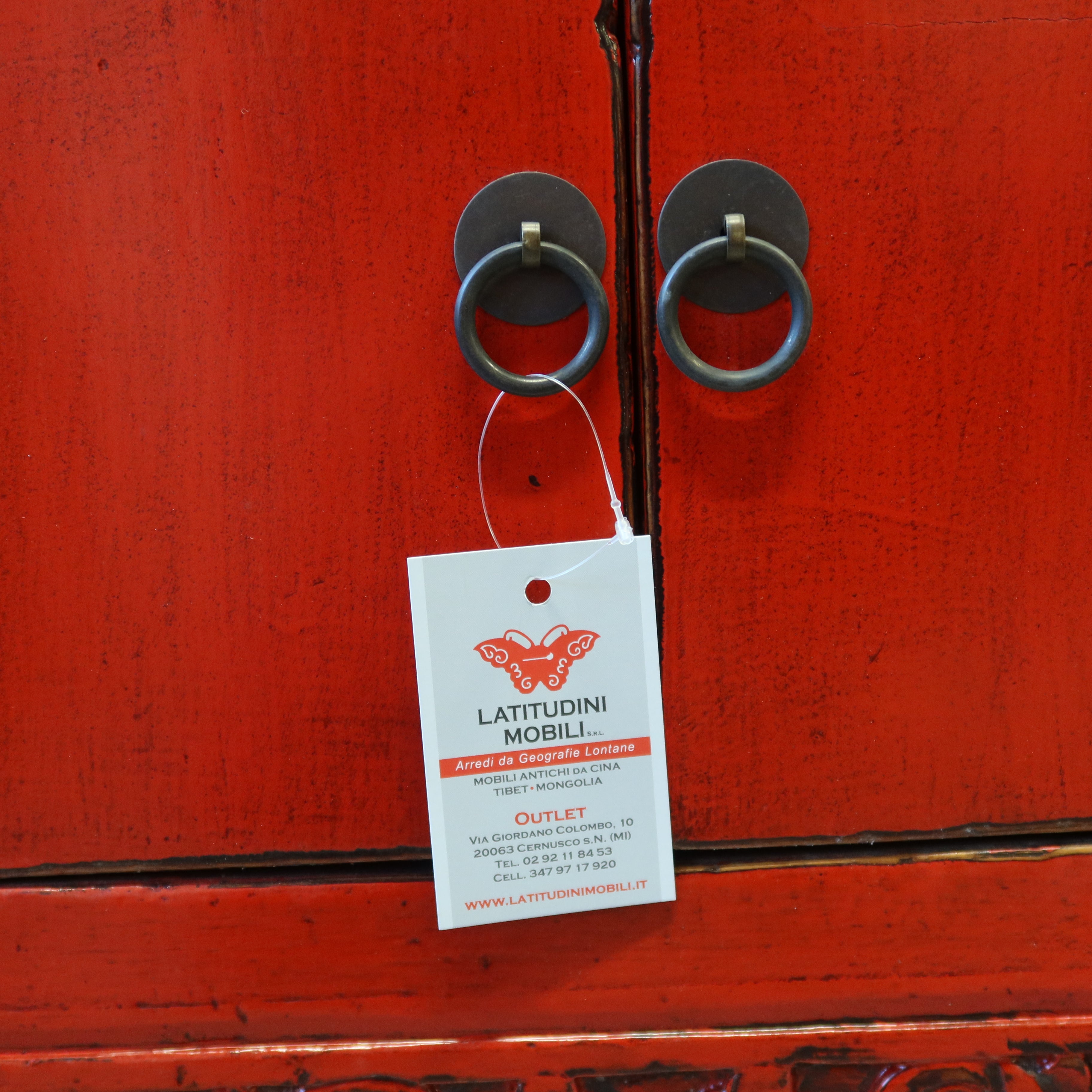 CASSAPANCA CINESE LACCA ROSSA