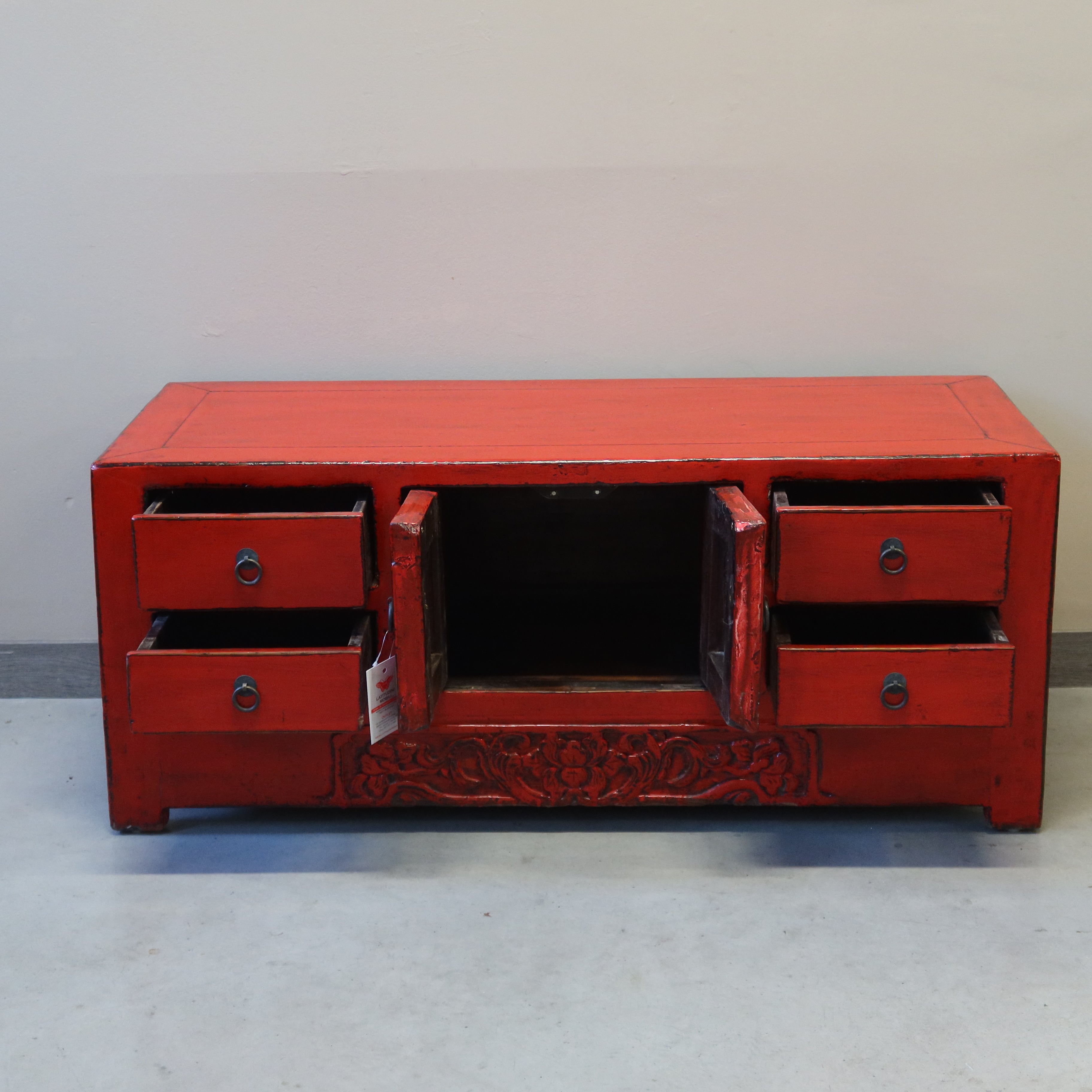 CASSAPANCA CINESE LACCA ROSSA